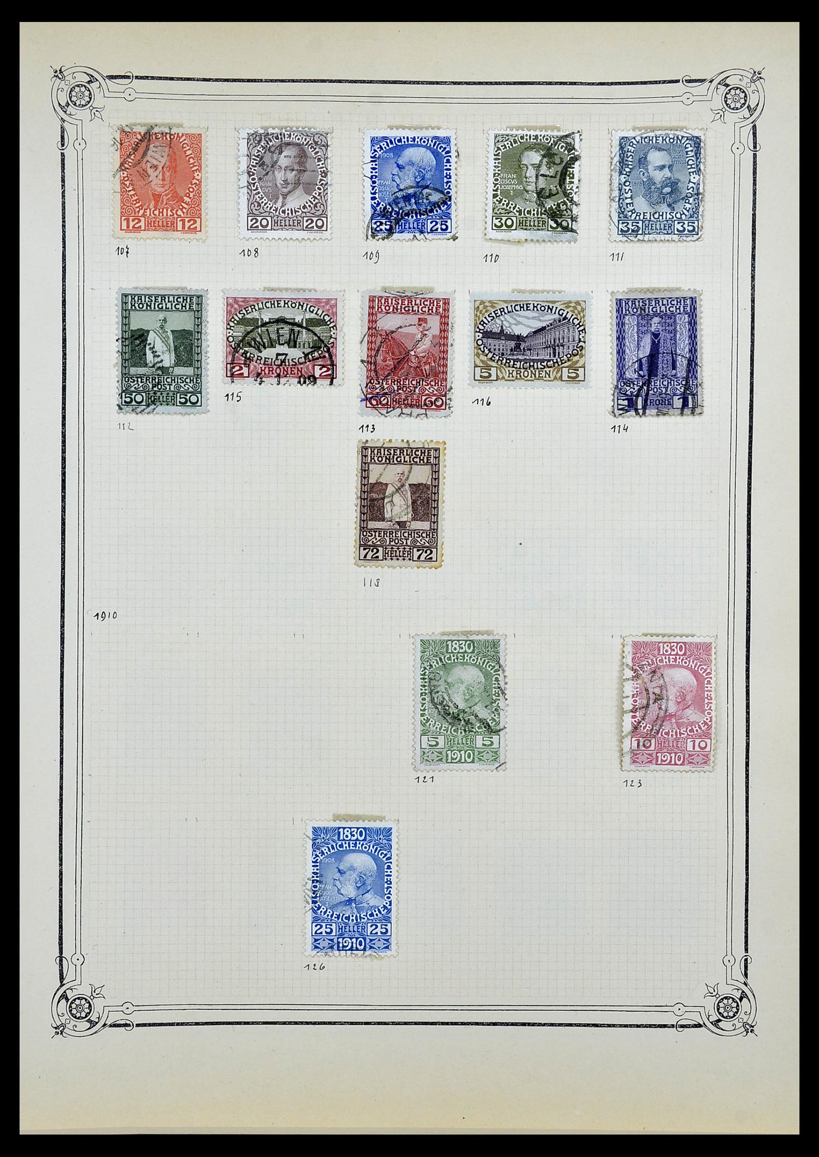 34140 0087 - Stamp collection 34140 World 1840-1930.
