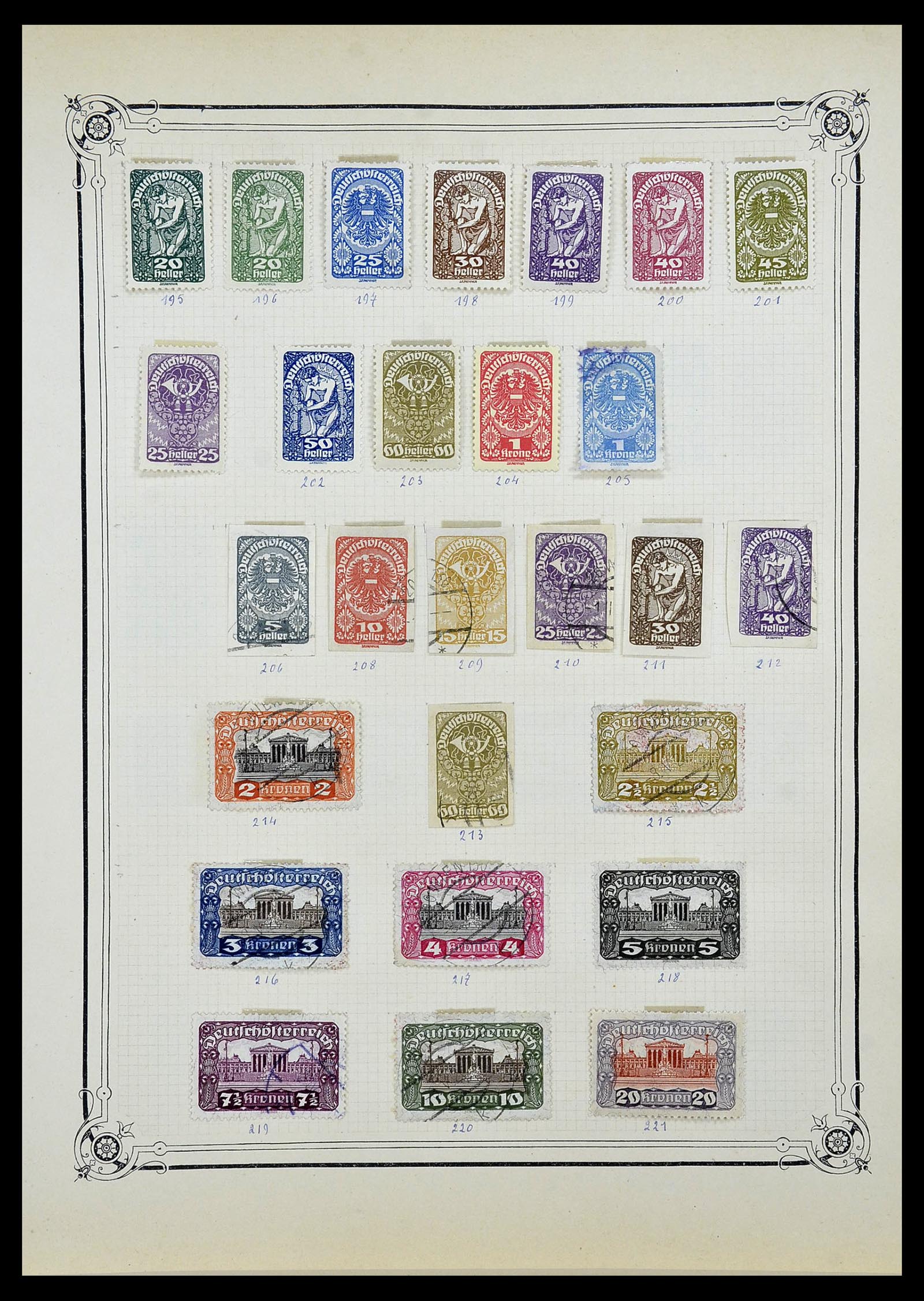 34140 0092 - Stamp collection 34140 World 1840-1930.
