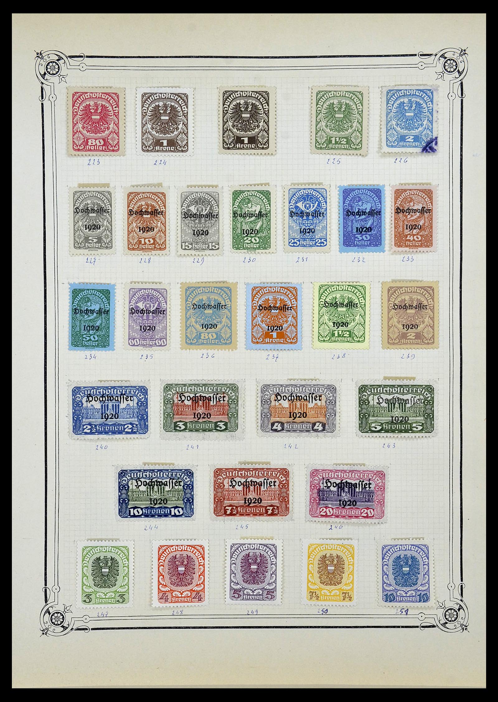 34140 0093 - Stamp collection 34140 World 1840-1930.