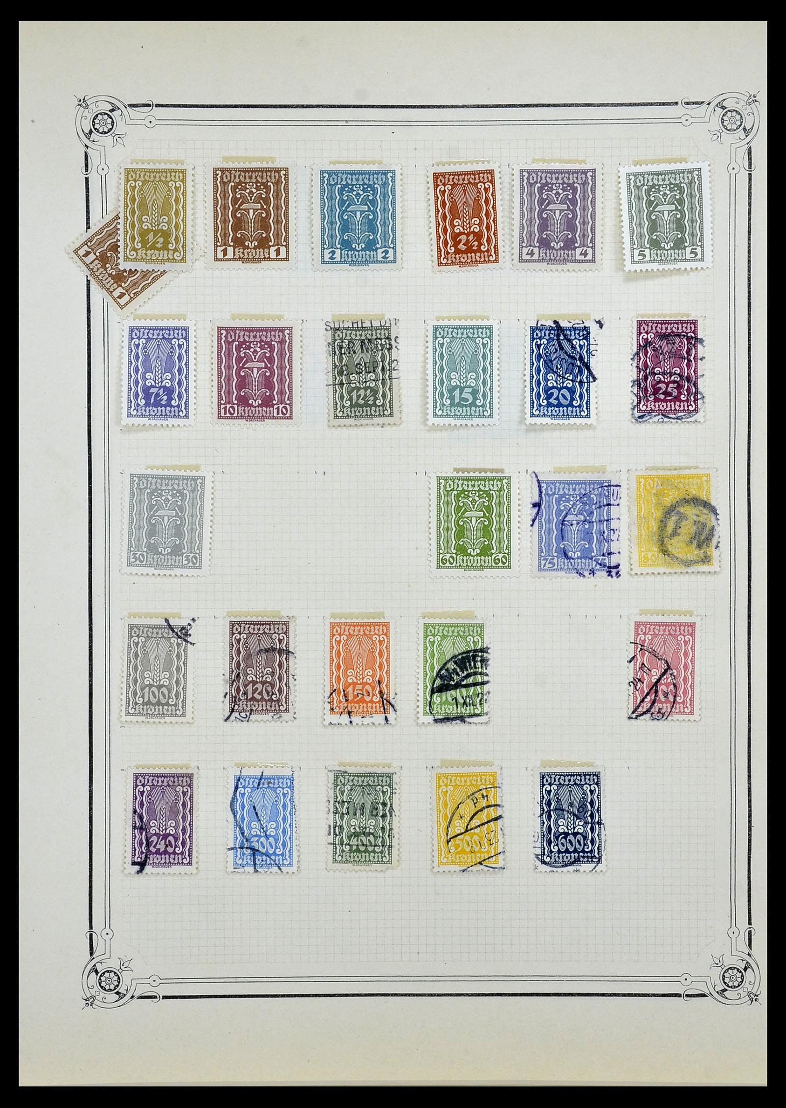 34140 0094 - Stamp collection 34140 World 1840-1930.