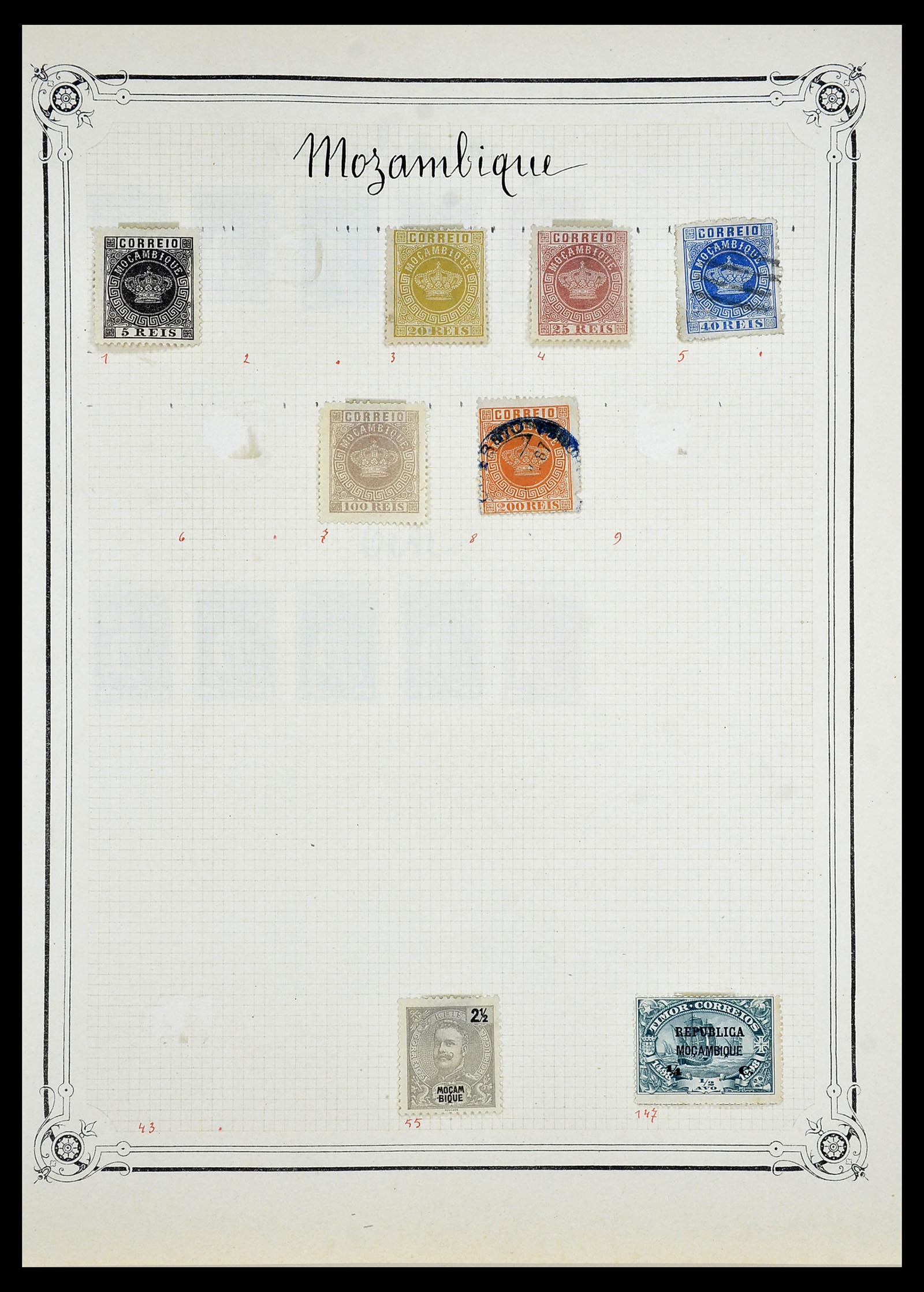 34140 1022 - Stamp collection 34140 World 1840-1930.