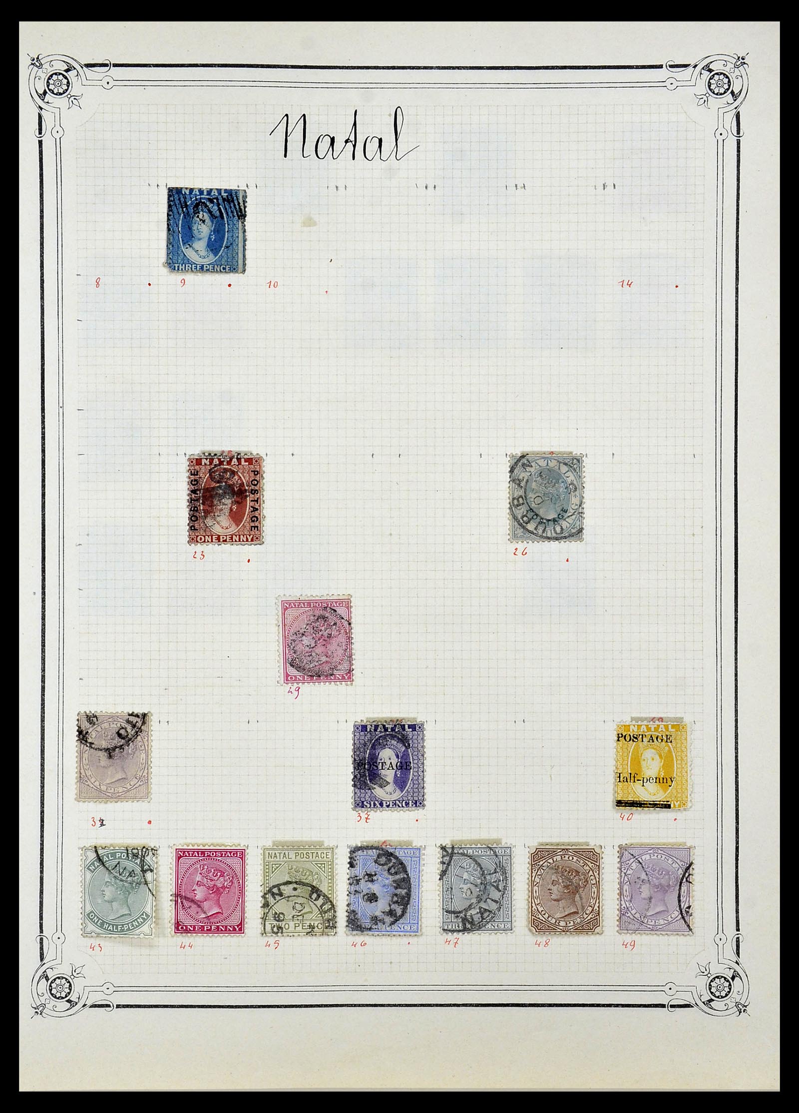 34140 1026 - Stamp collection 34140 World 1840-1930.