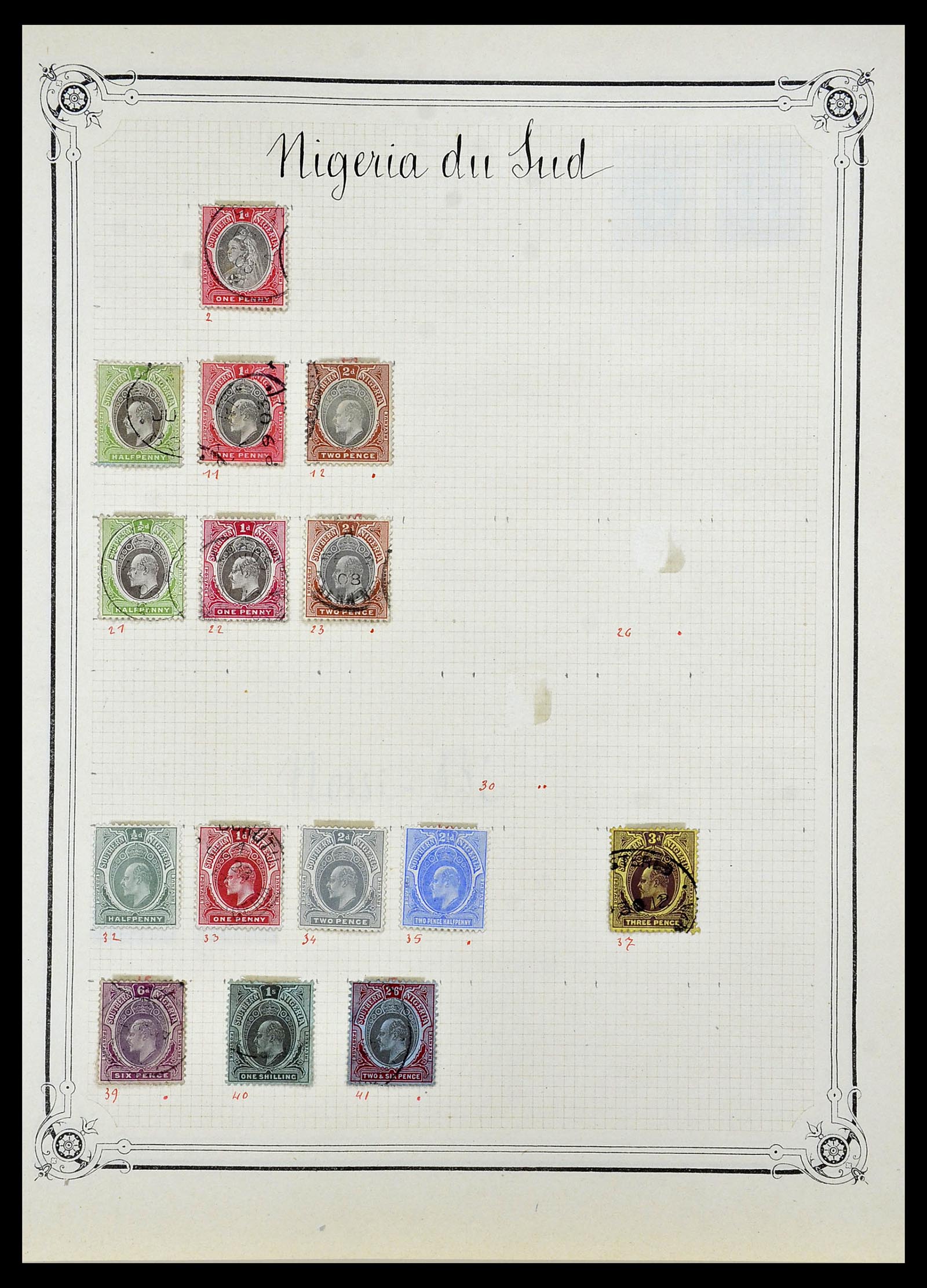 34140 1030 - Stamp collection 34140 World 1840-1930.