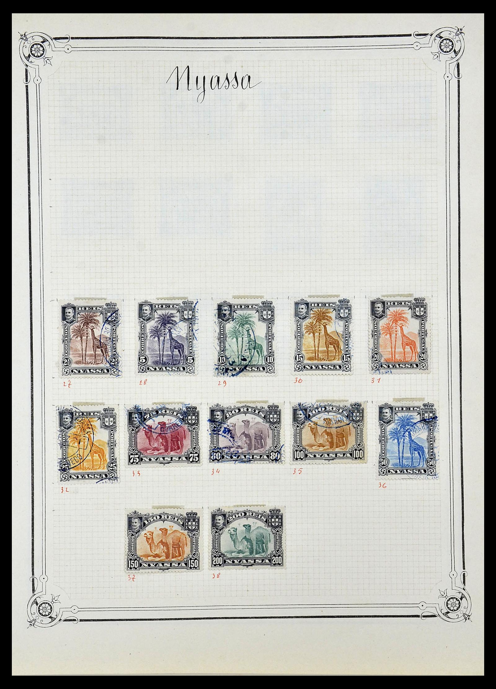 34140 1032 - Stamp collection 34140 World 1840-1930.