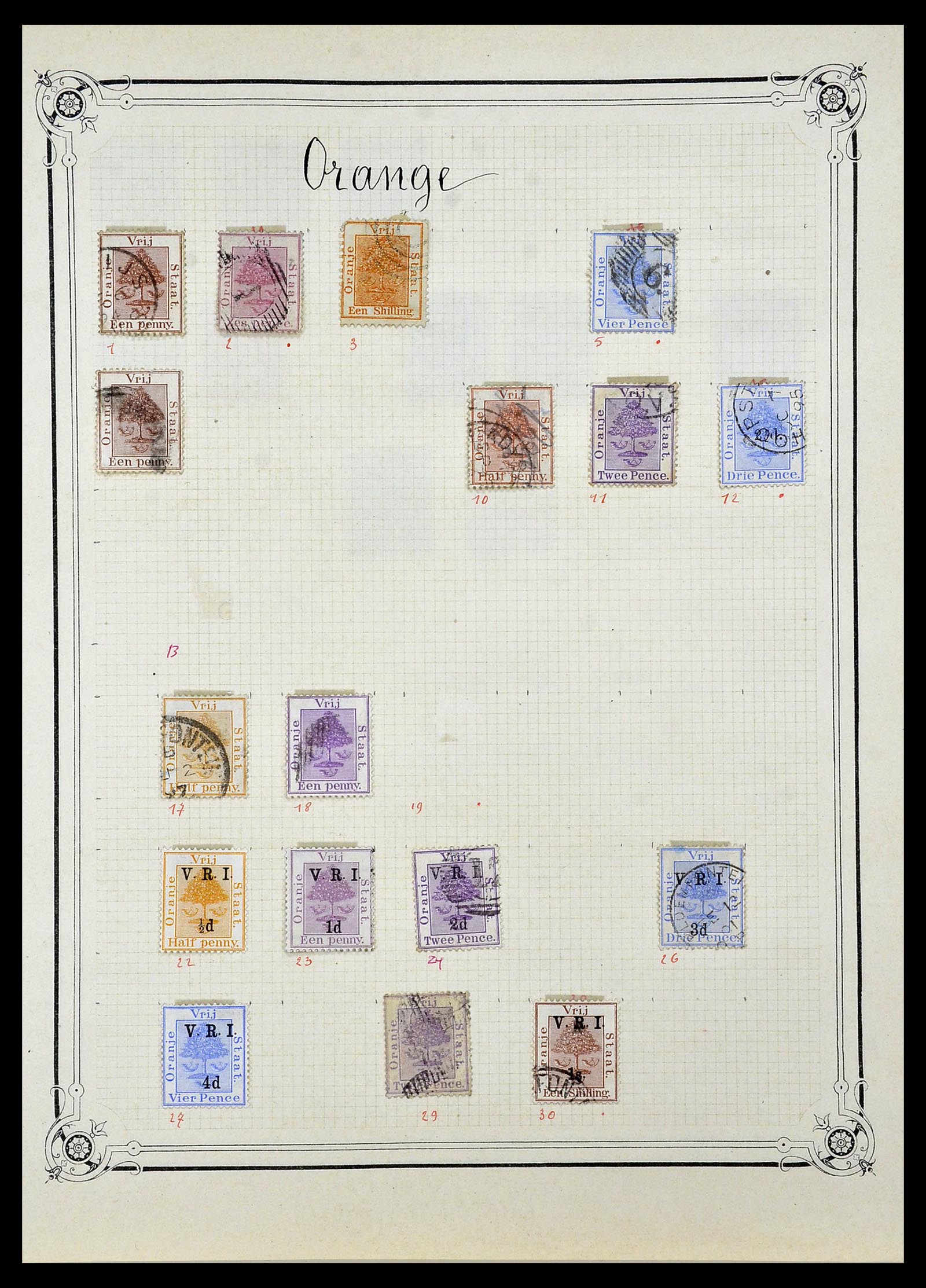 34140 1036 - Stamp collection 34140 World 1840-1930.