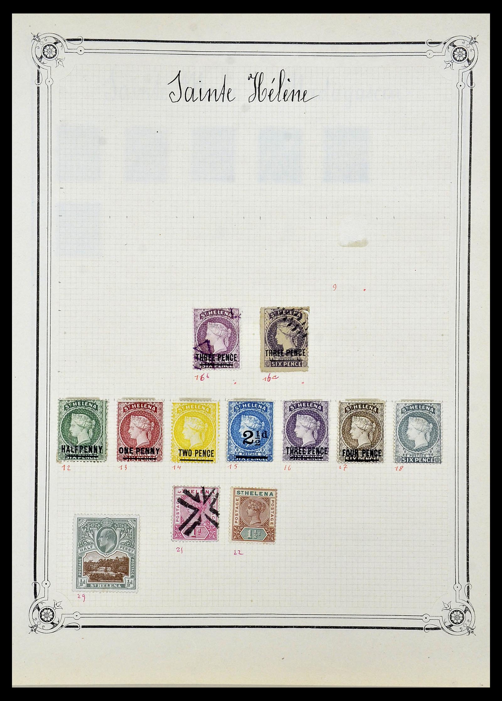 34140 1042 - Stamp collection 34140 World 1840-1930.