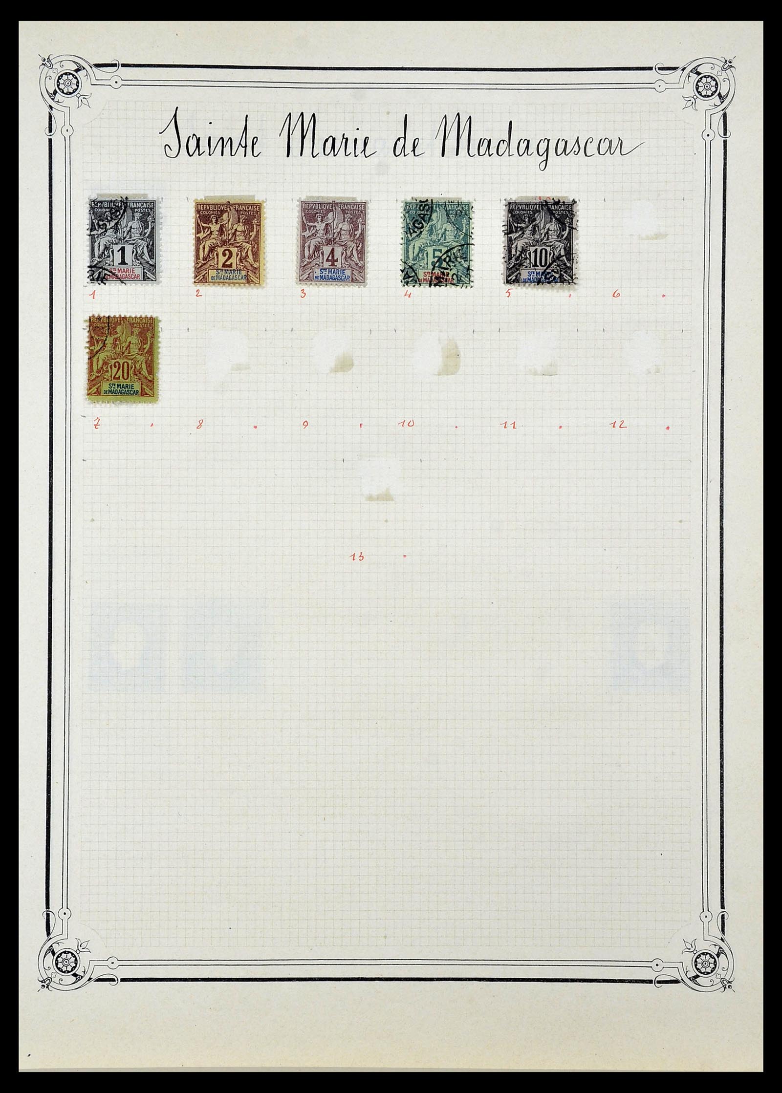 34140 1043 - Stamp collection 34140 World 1840-1930.