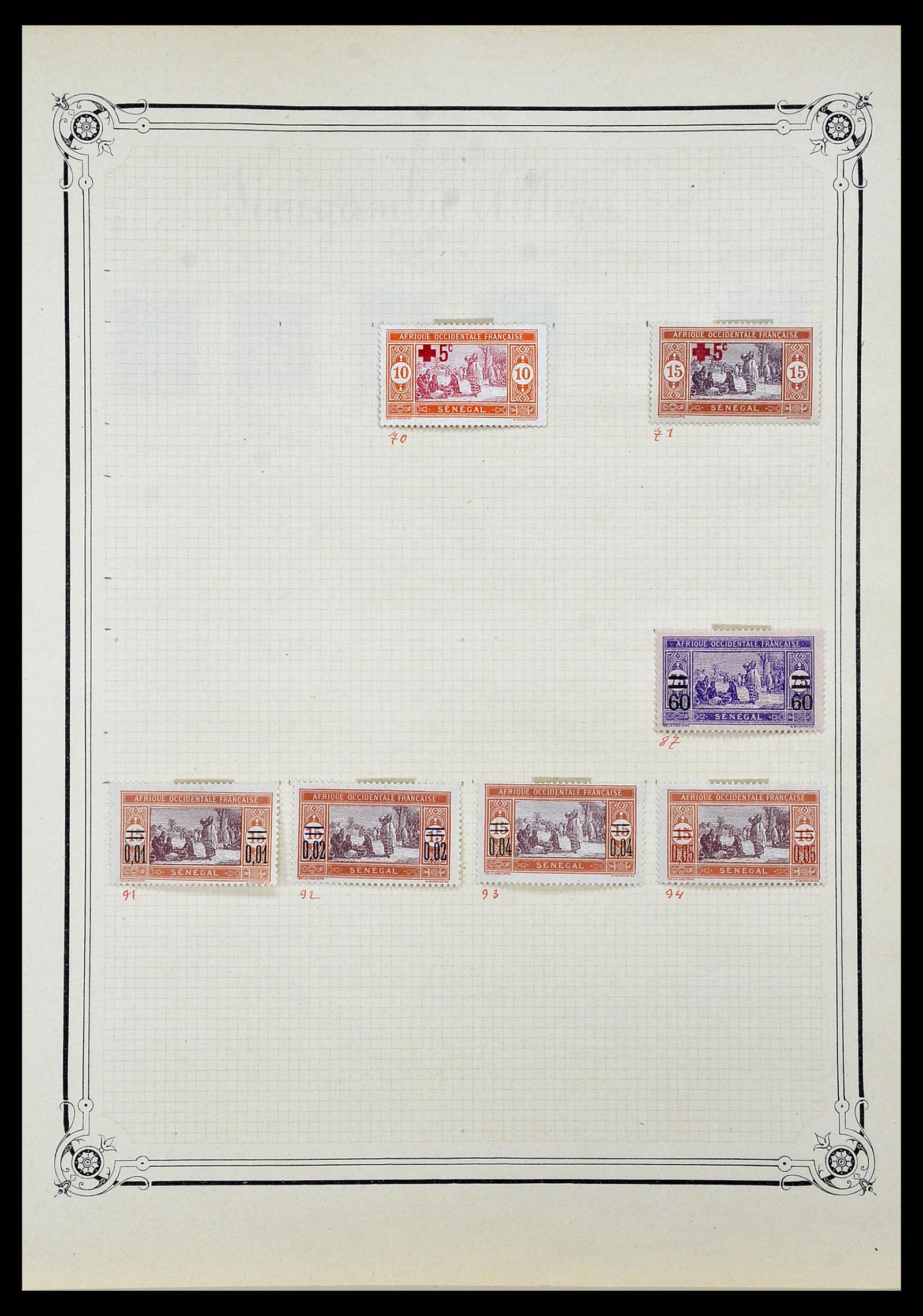 34140 1051 - Stamp collection 34140 World 1840-1930.