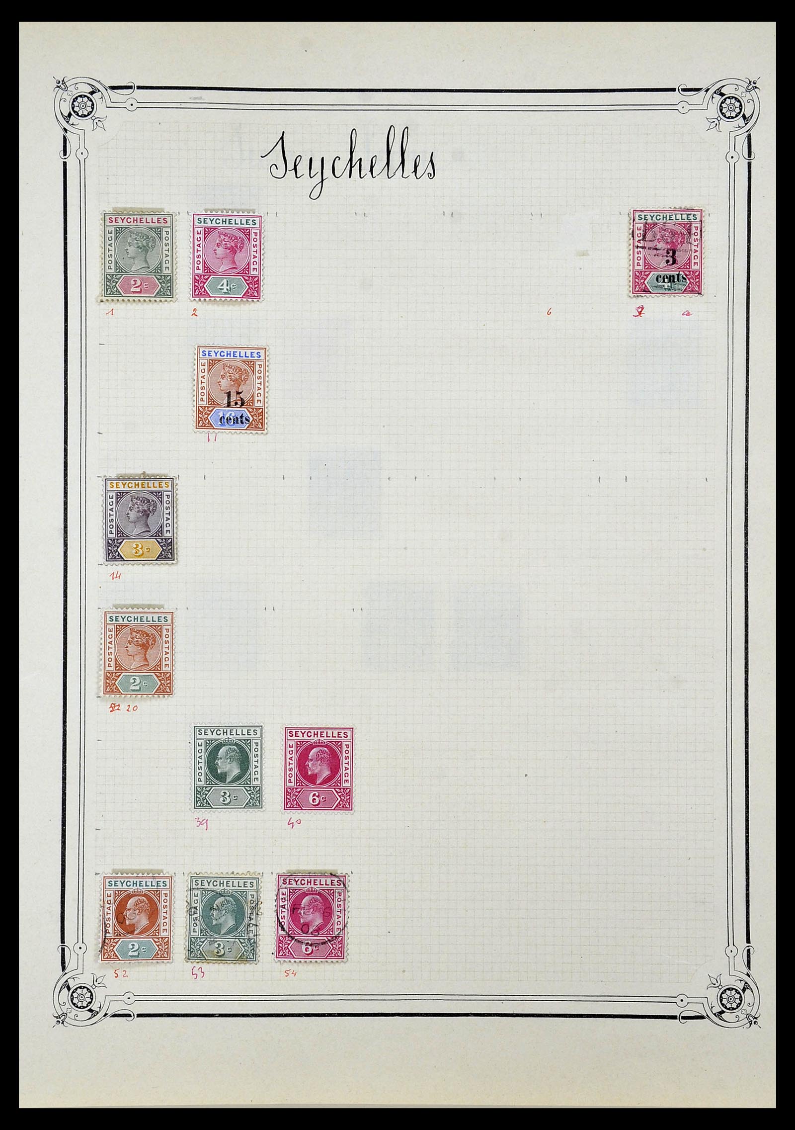 34140 1053 - Stamp collection 34140 World 1840-1930.
