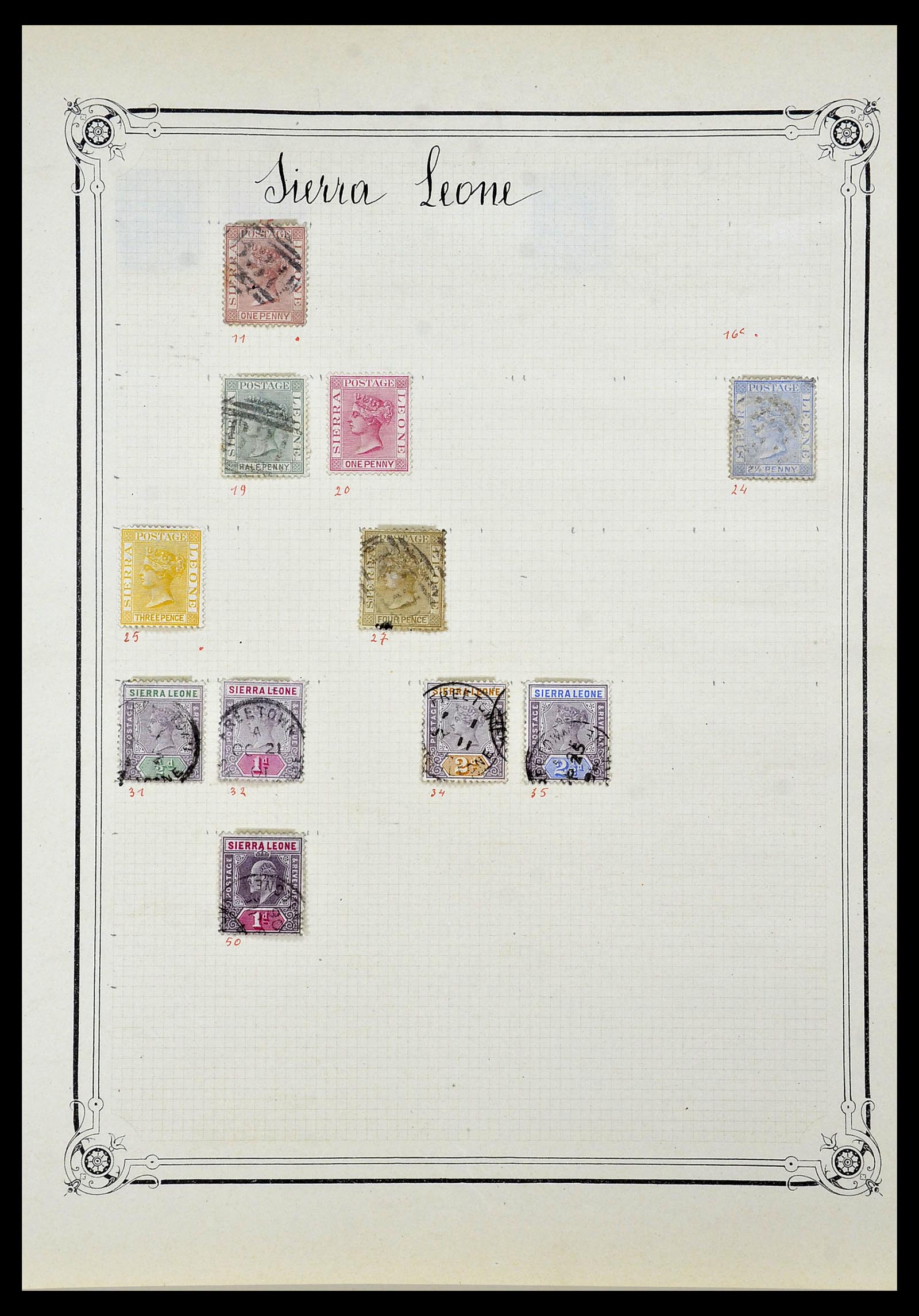 34140 1054 - Stamp collection 34140 World 1840-1930.