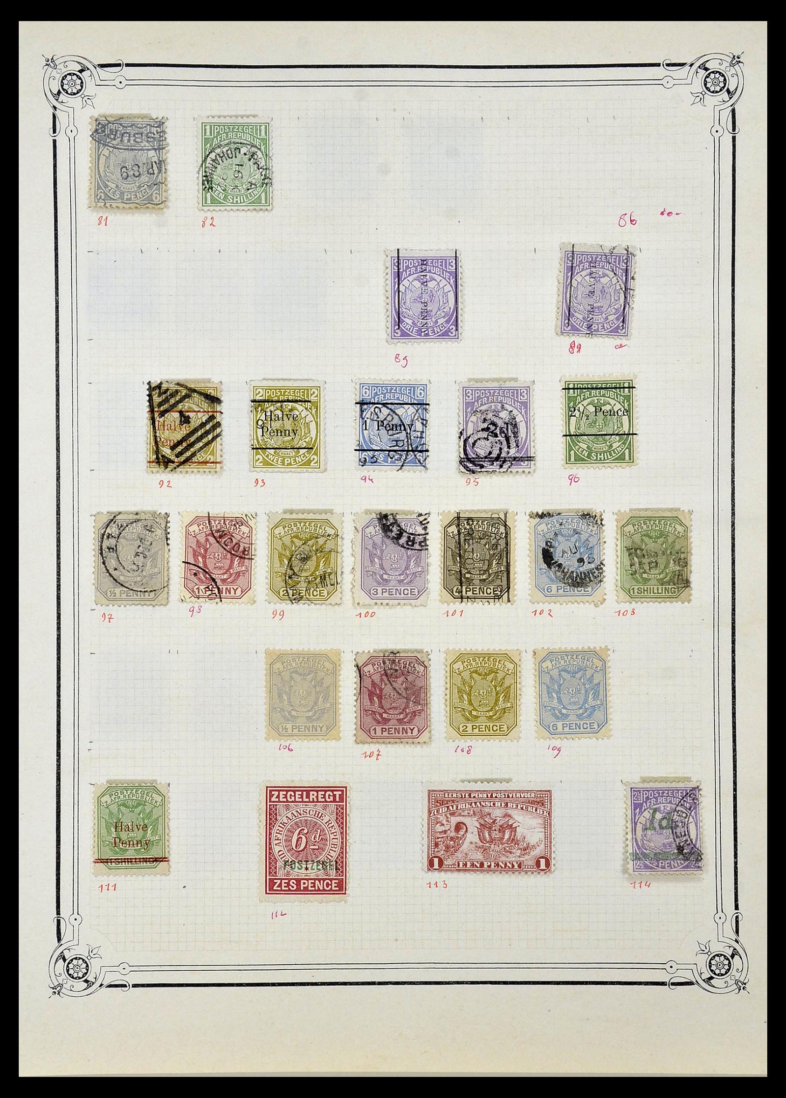 34140 1065 - Stamp collection 34140 World 1840-1930.