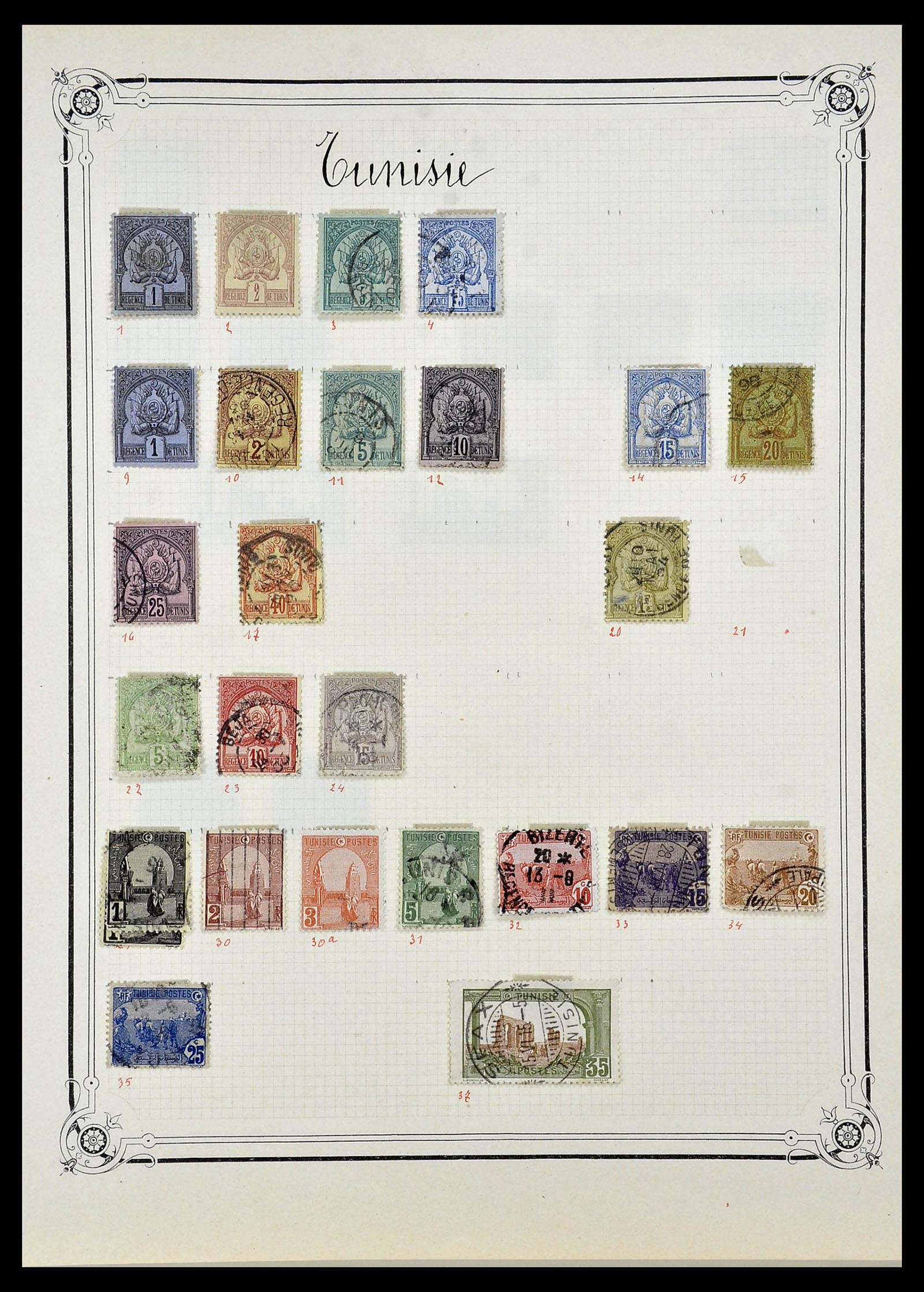 34140 1068 - Stamp collection 34140 World 1840-1930.