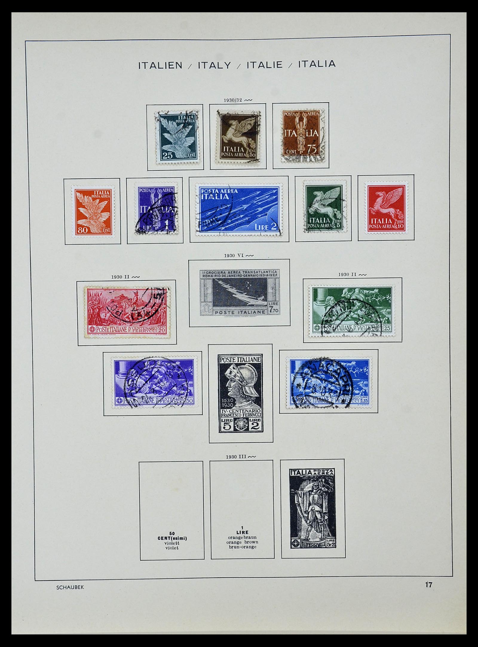 34142 017 - Stamp collection 34142 Italy 1861-1944.