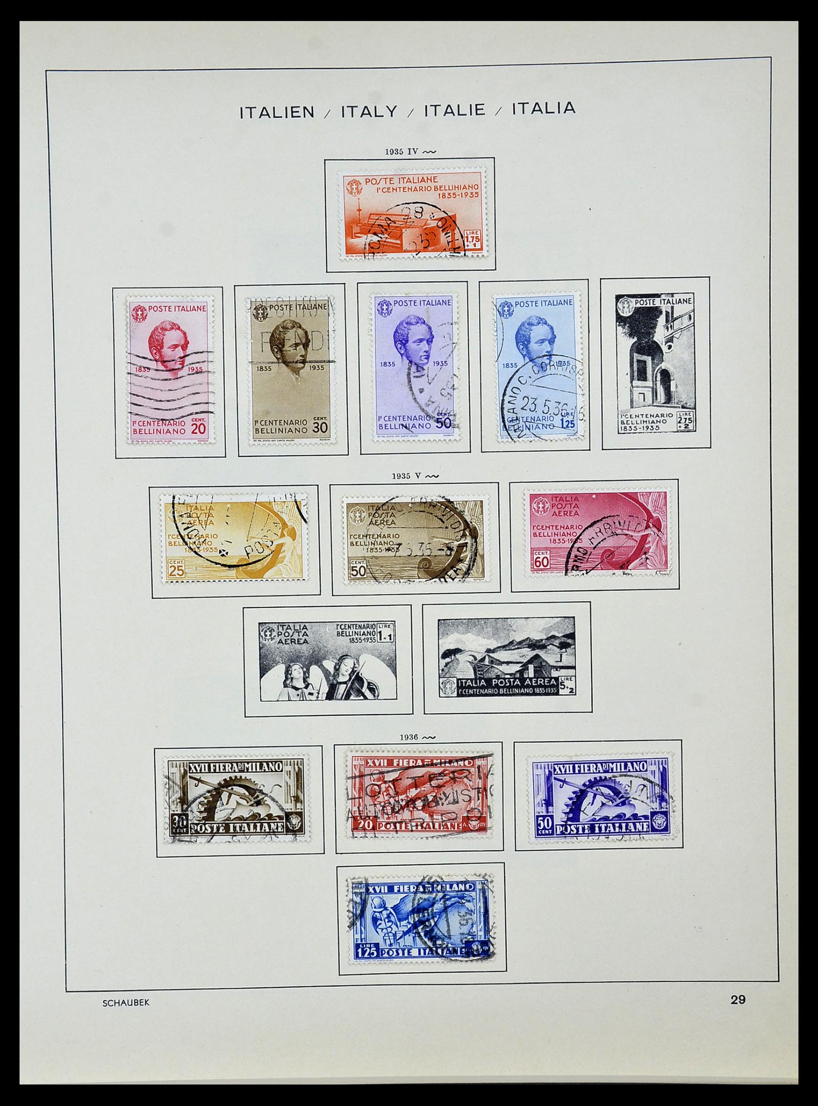 34142 029 - Stamp collection 34142 Italy 1861-1944.