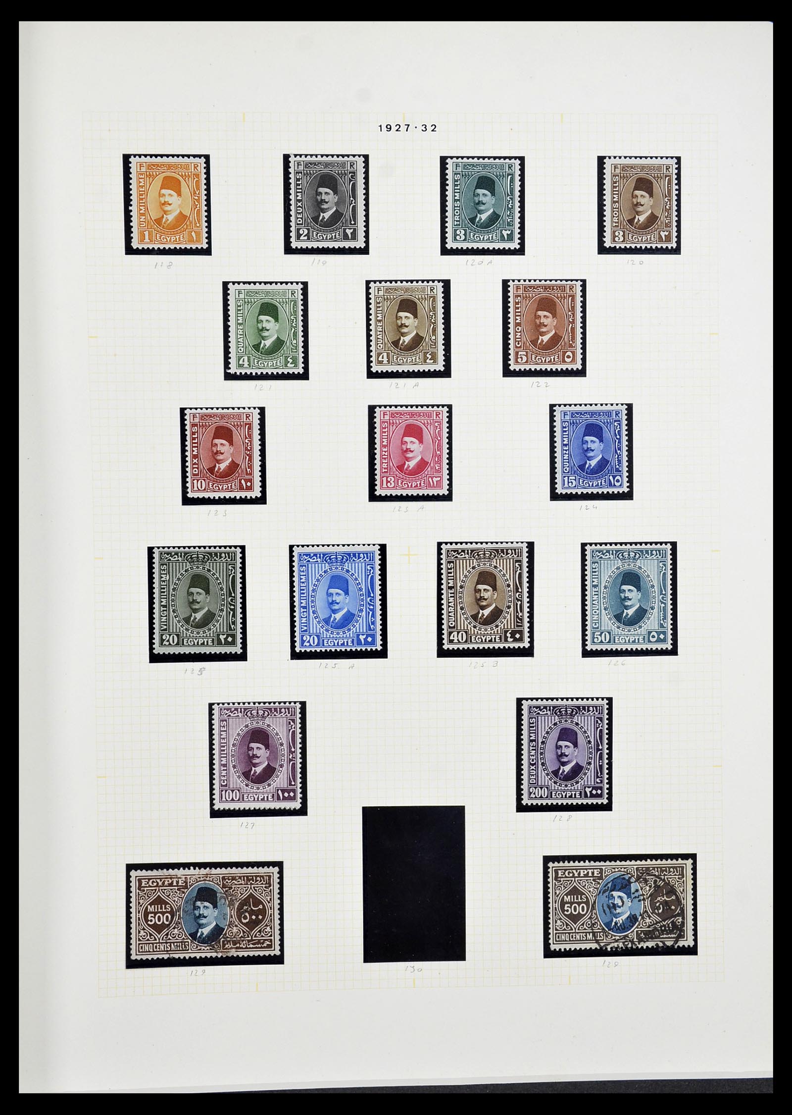 34144 011 - Postzegelverzameling 34144 Egypte 1867-2004.