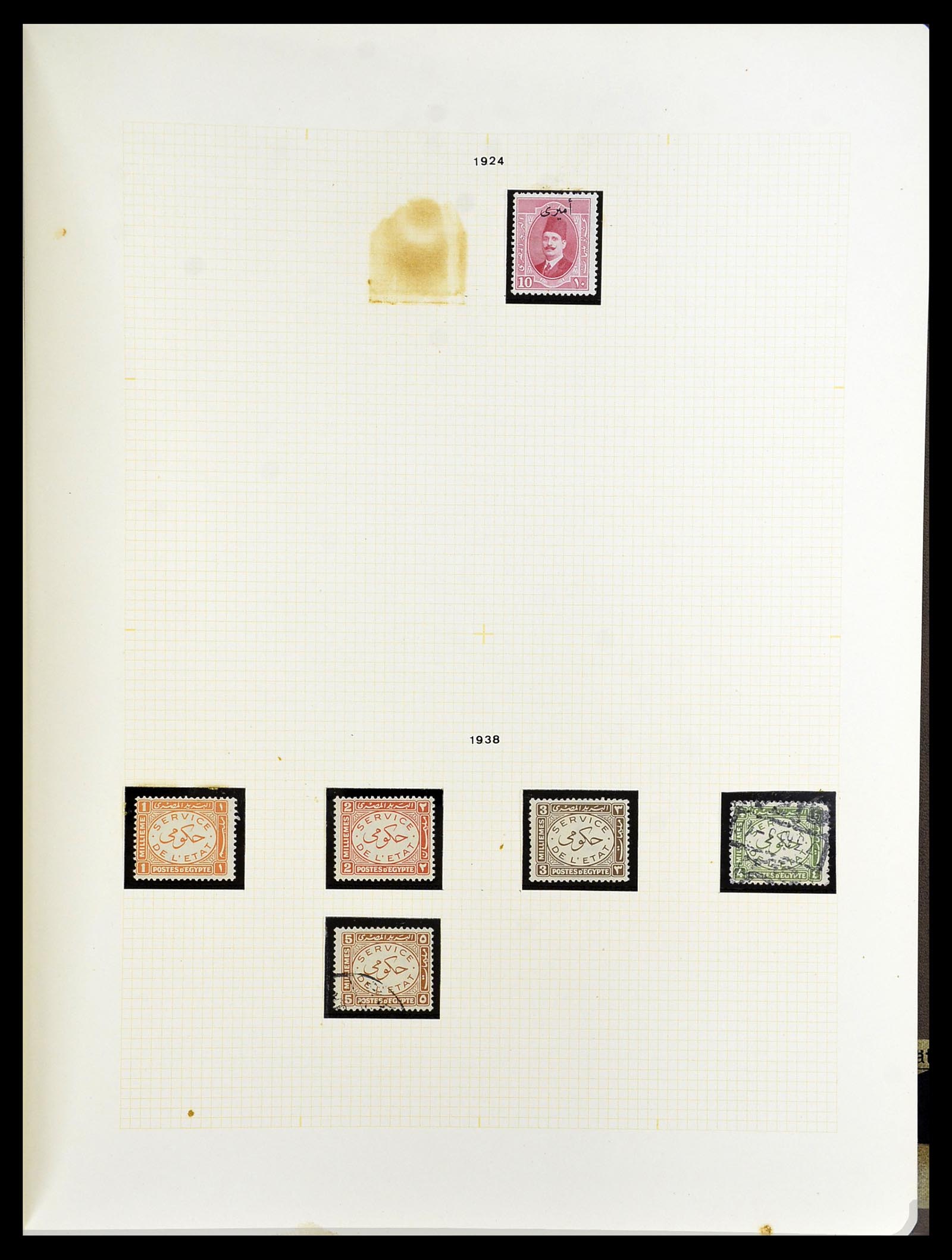 34144 056 - Postzegelverzameling 34144 Egypte 1867-2004.