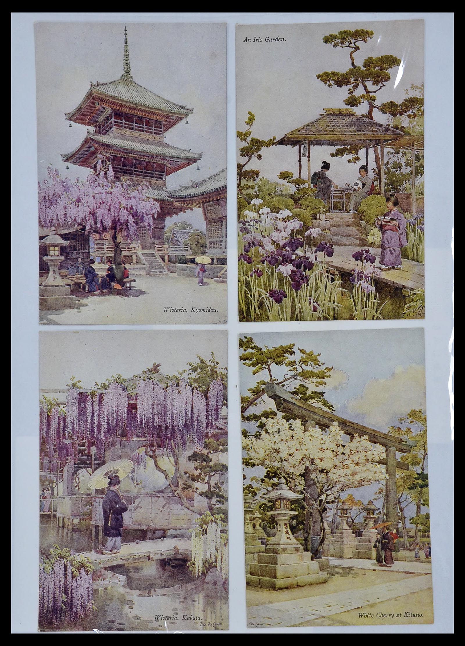34146 049 - Postzegelverzameling 34146 Japan brieven 1880-1935.