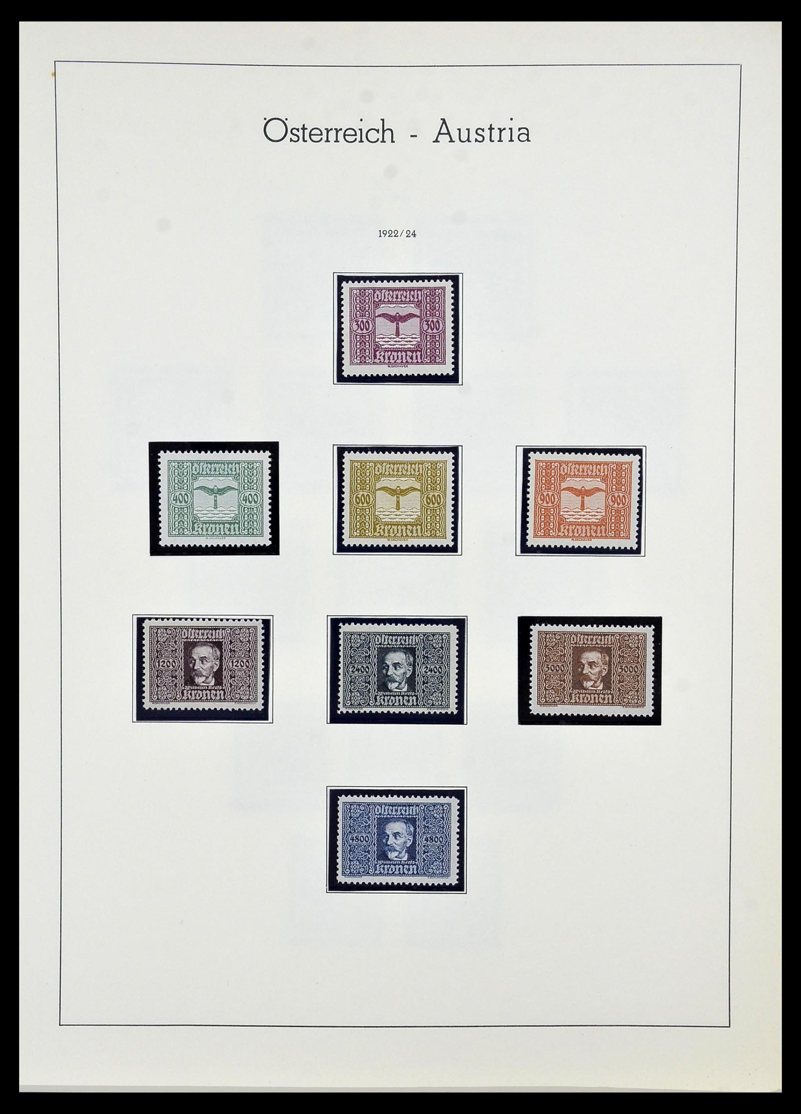 34150 029 - Postzegelverzameling 34150 Oostenrijk en gebieden 1850-1975.