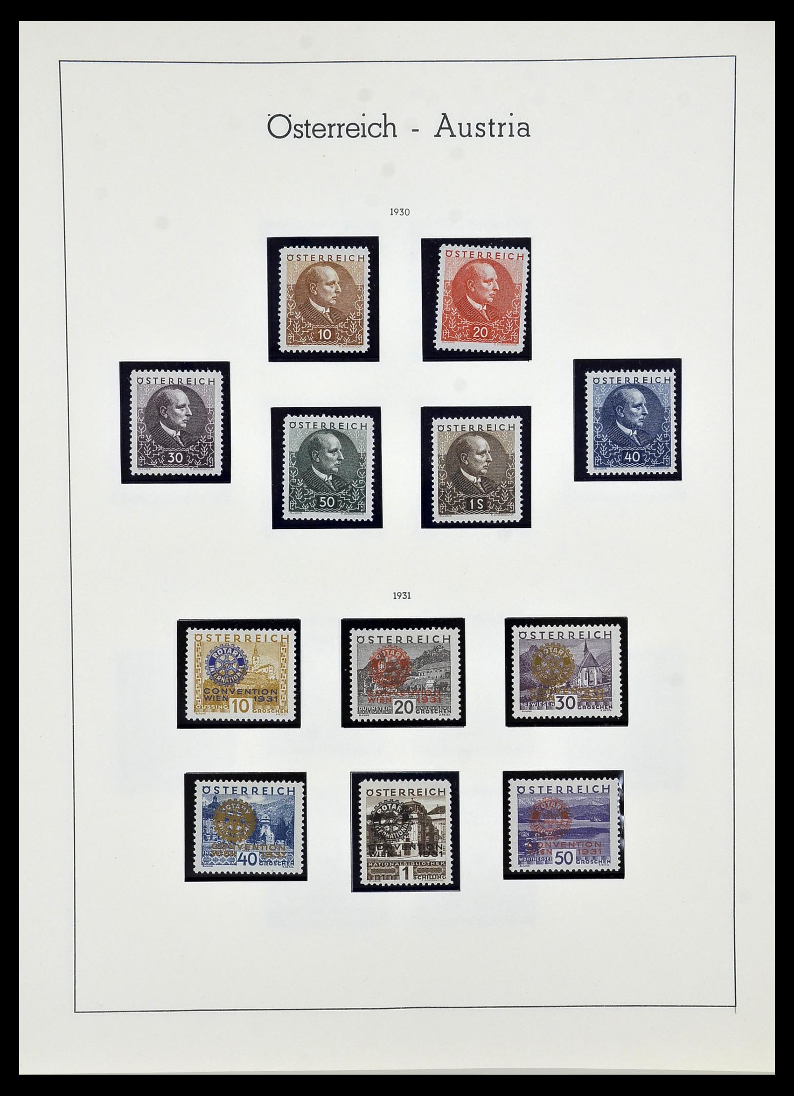 34150 035 - Postzegelverzameling 34150 Oostenrijk en gebieden 1850-1975.