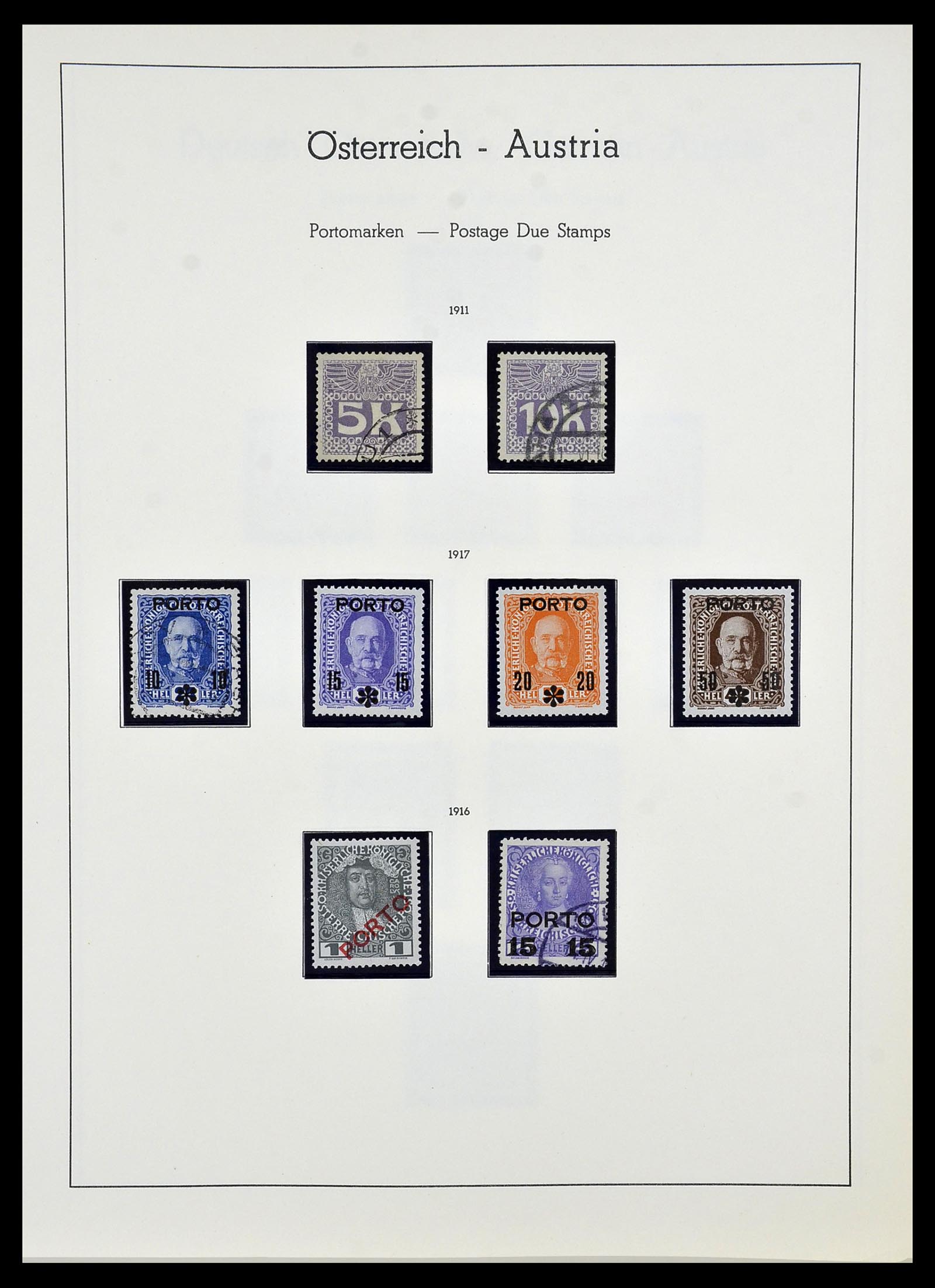34150 053 - Postzegelverzameling 34150 Oostenrijk en gebieden 1850-1975.