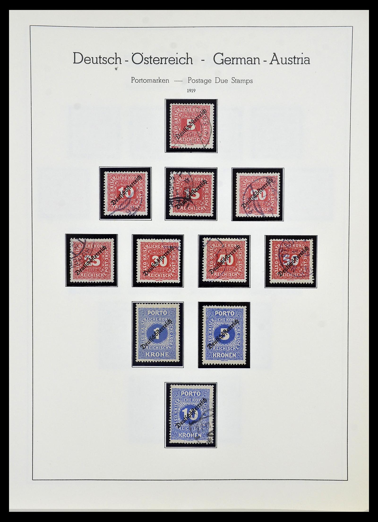 34150 055 - Postzegelverzameling 34150 Oostenrijk en gebieden 1850-1975.