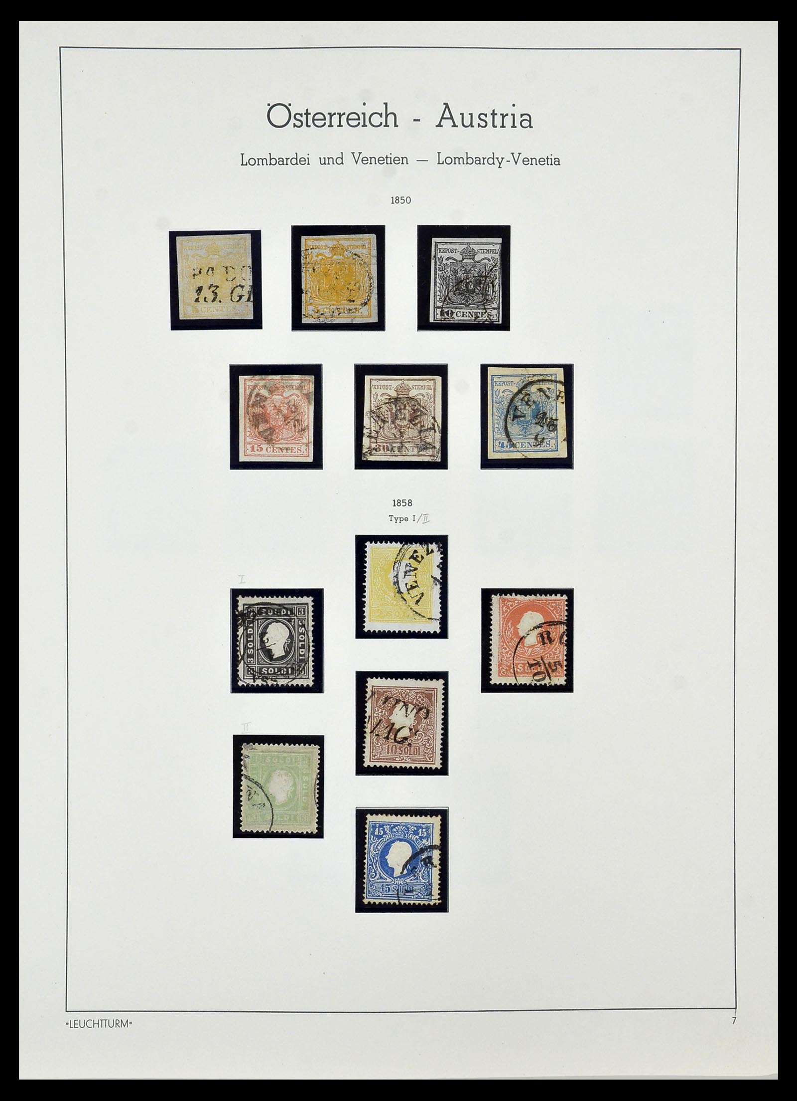 34150 062 - Postzegelverzameling 34150 Oostenrijk en gebieden 1850-1975.