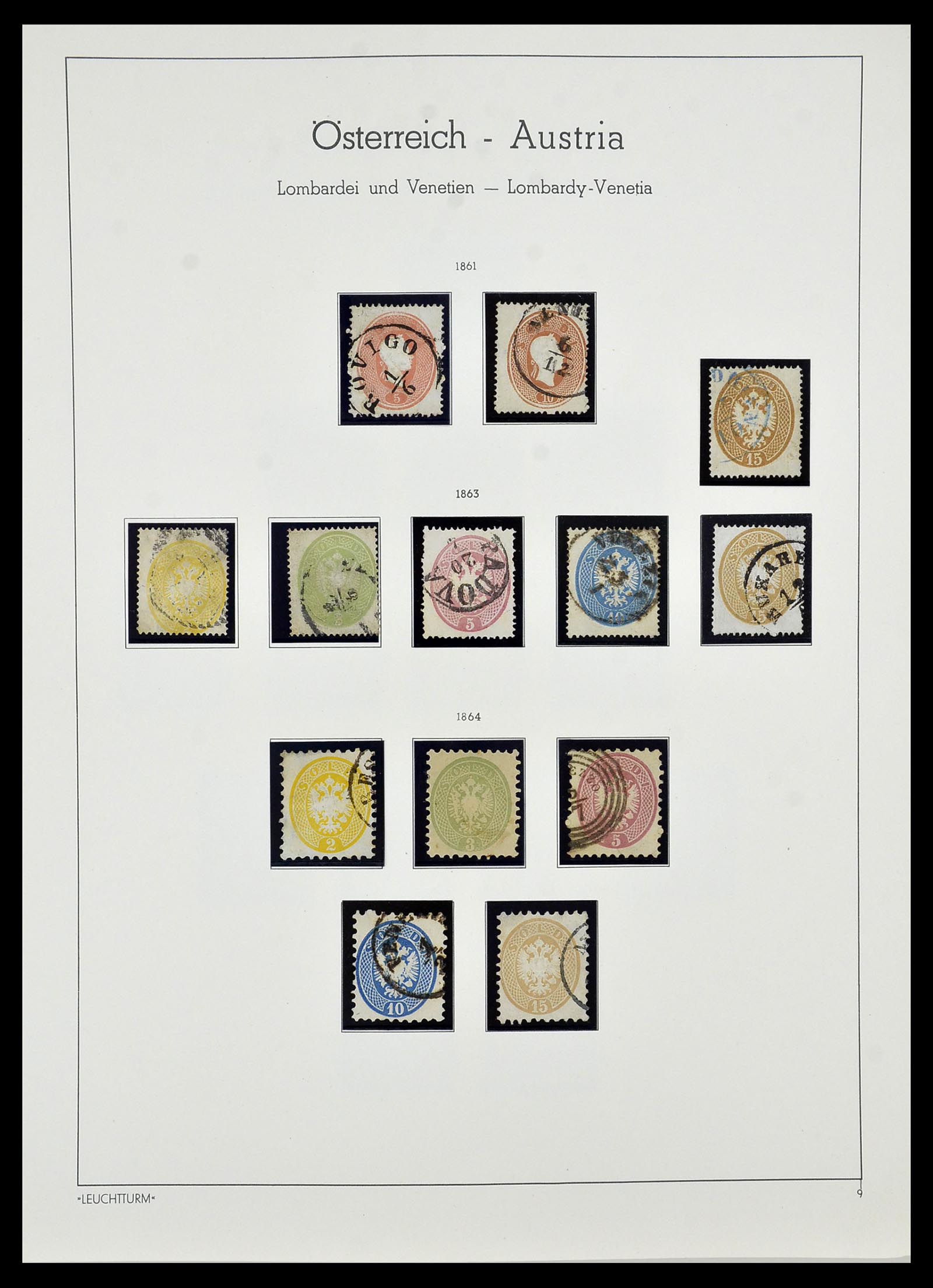 34150 063 - Postzegelverzameling 34150 Oostenrijk en gebieden 1850-1975.