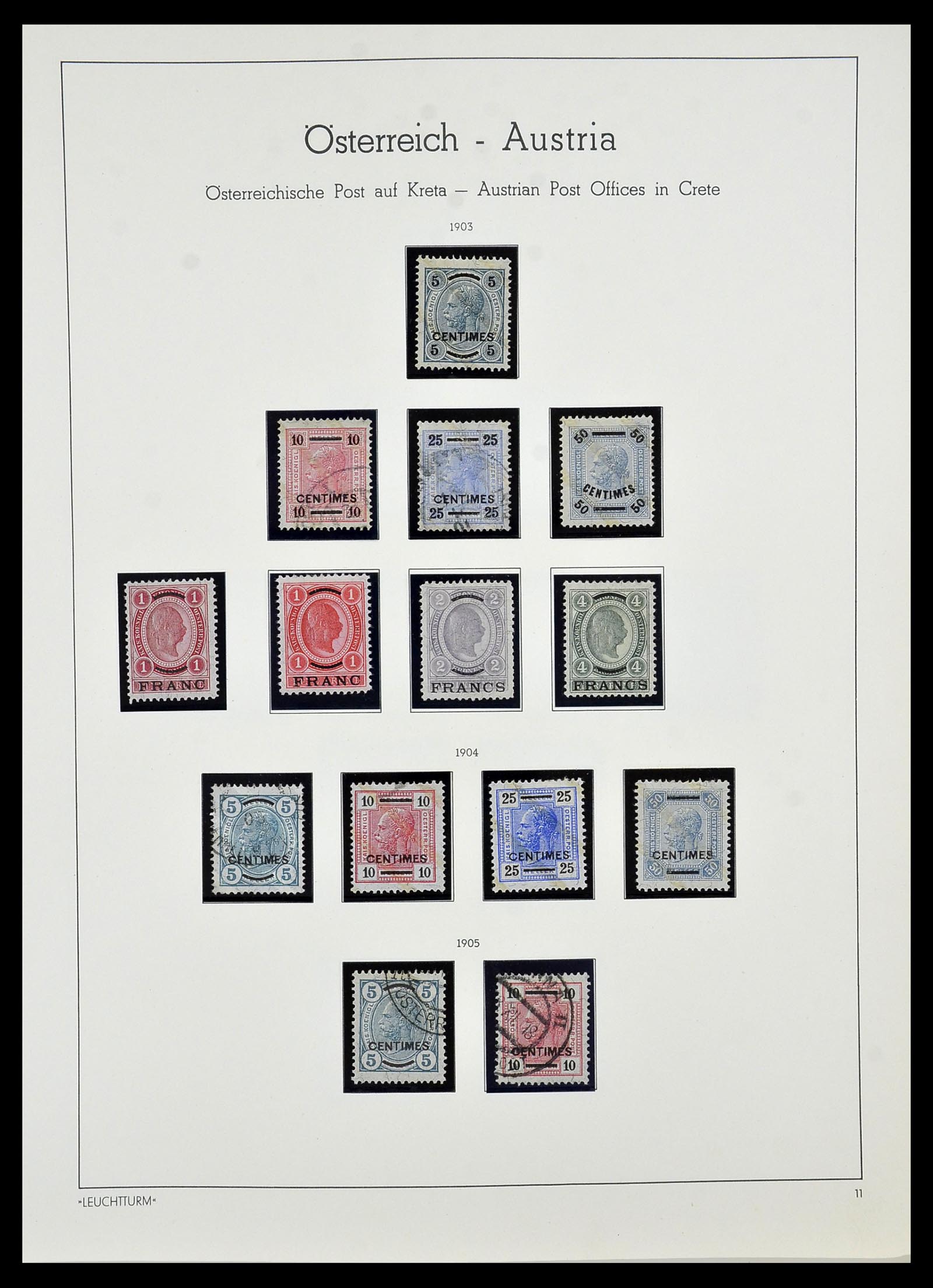 34150 064 - Postzegelverzameling 34150 Oostenrijk en gebieden 1850-1975.