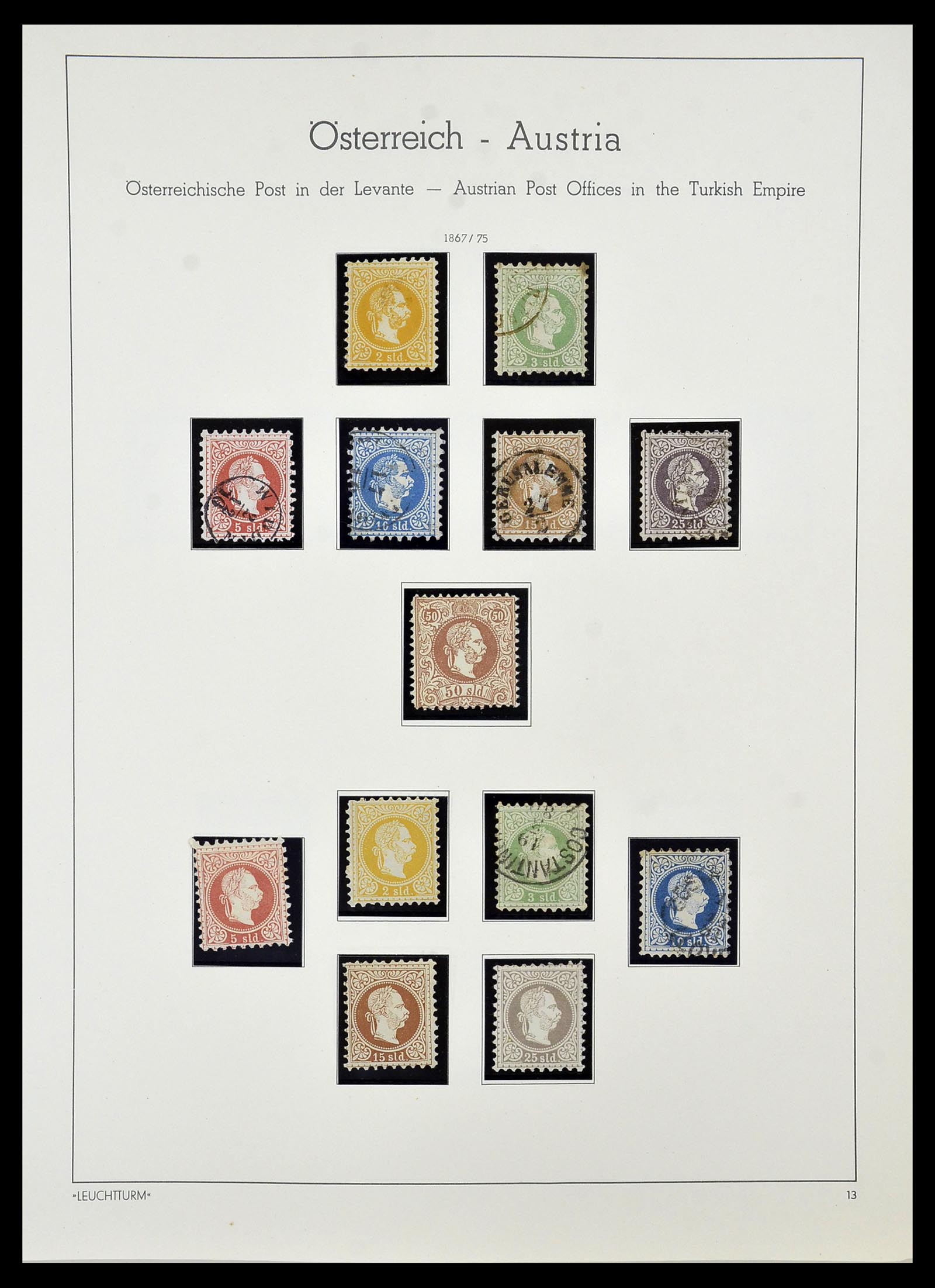34150 066 - Postzegelverzameling 34150 Oostenrijk en gebieden 1850-1975.