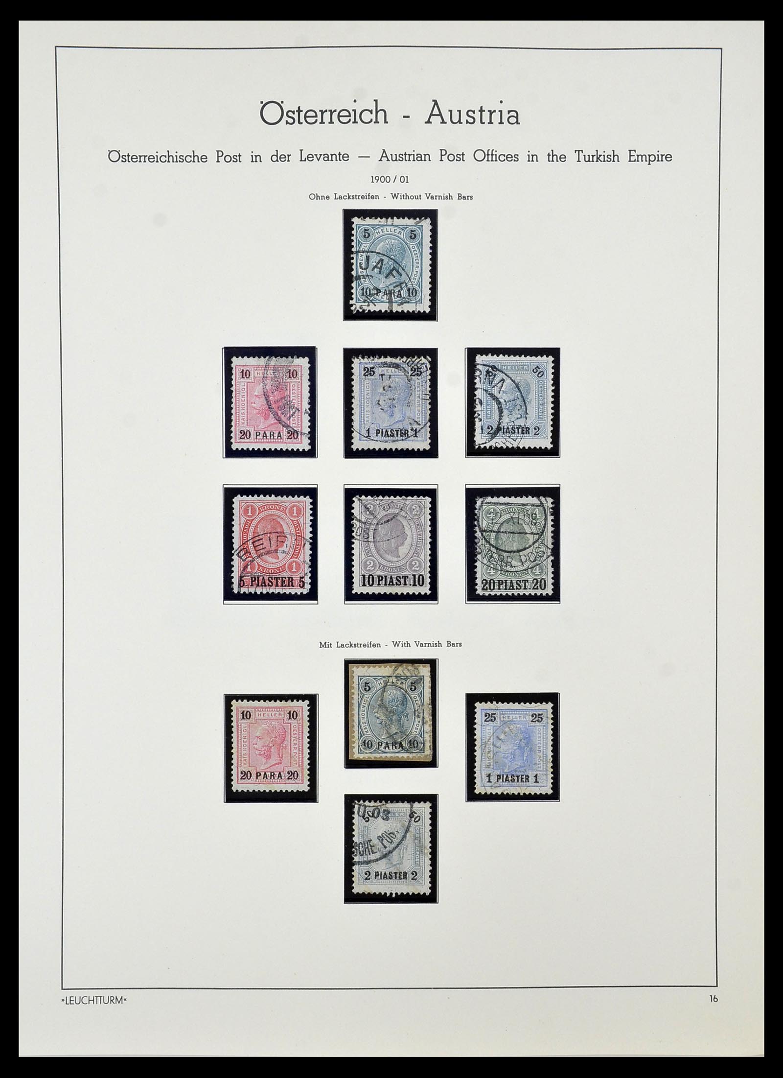 34150 069 - Postzegelverzameling 34150 Oostenrijk en gebieden 1850-1975.
