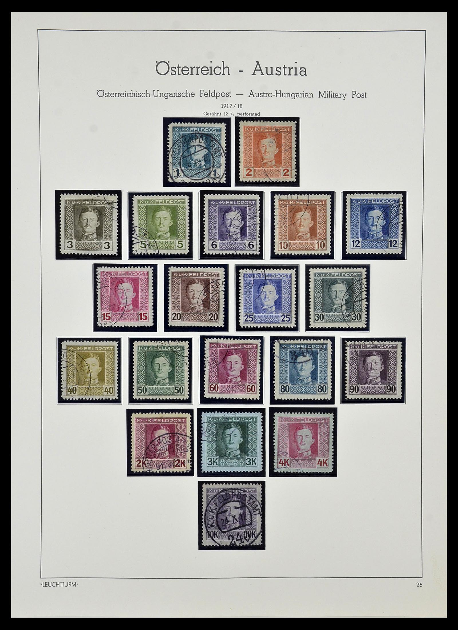 34150 077 - Postzegelverzameling 34150 Oostenrijk en gebieden 1850-1975.