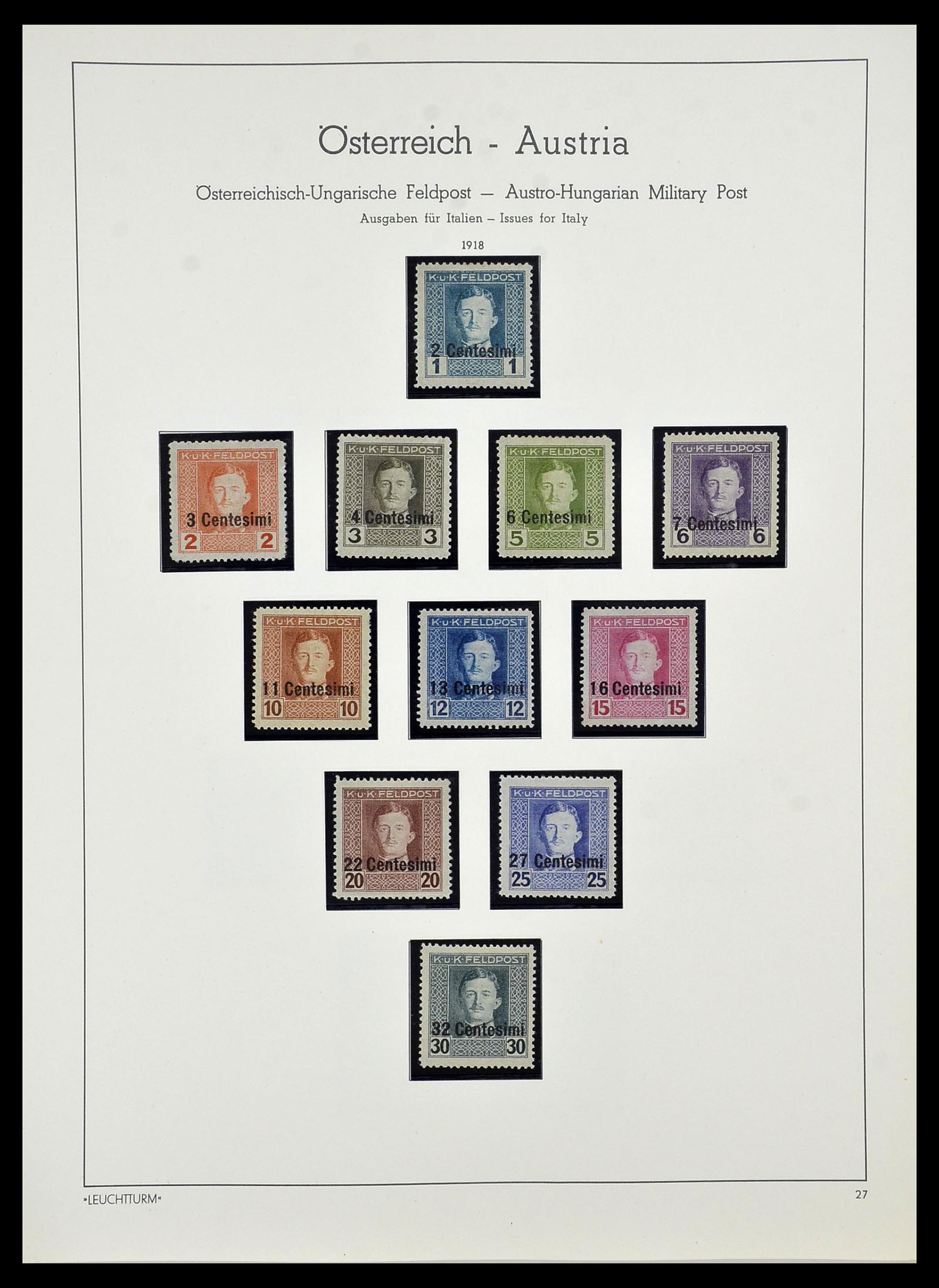 34150 078 - Postzegelverzameling 34150 Oostenrijk en gebieden 1850-1975.