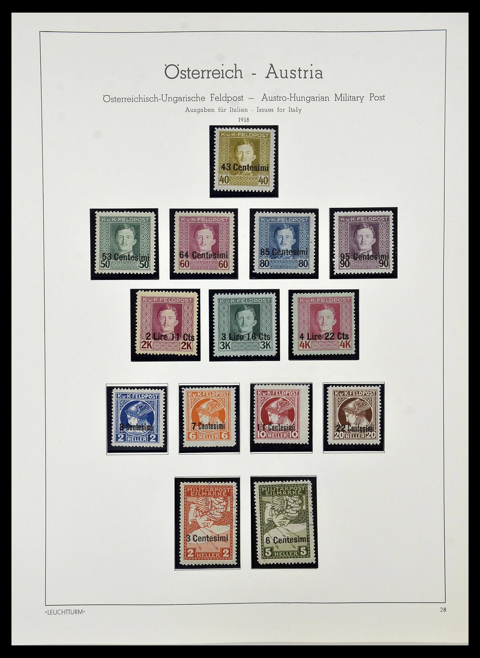 34150 079 - Stamp collection 34150 Austria and territories 1850-1975.