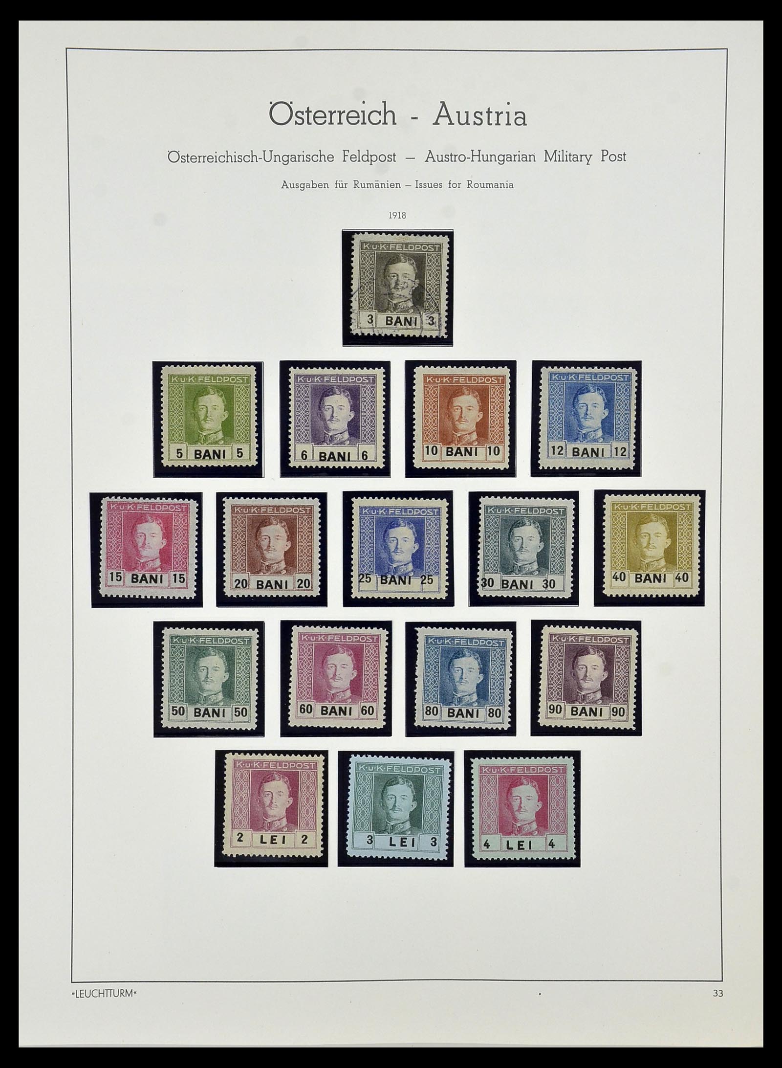 34150 083 - Stamp collection 34150 Austria and territories 1850-1975.