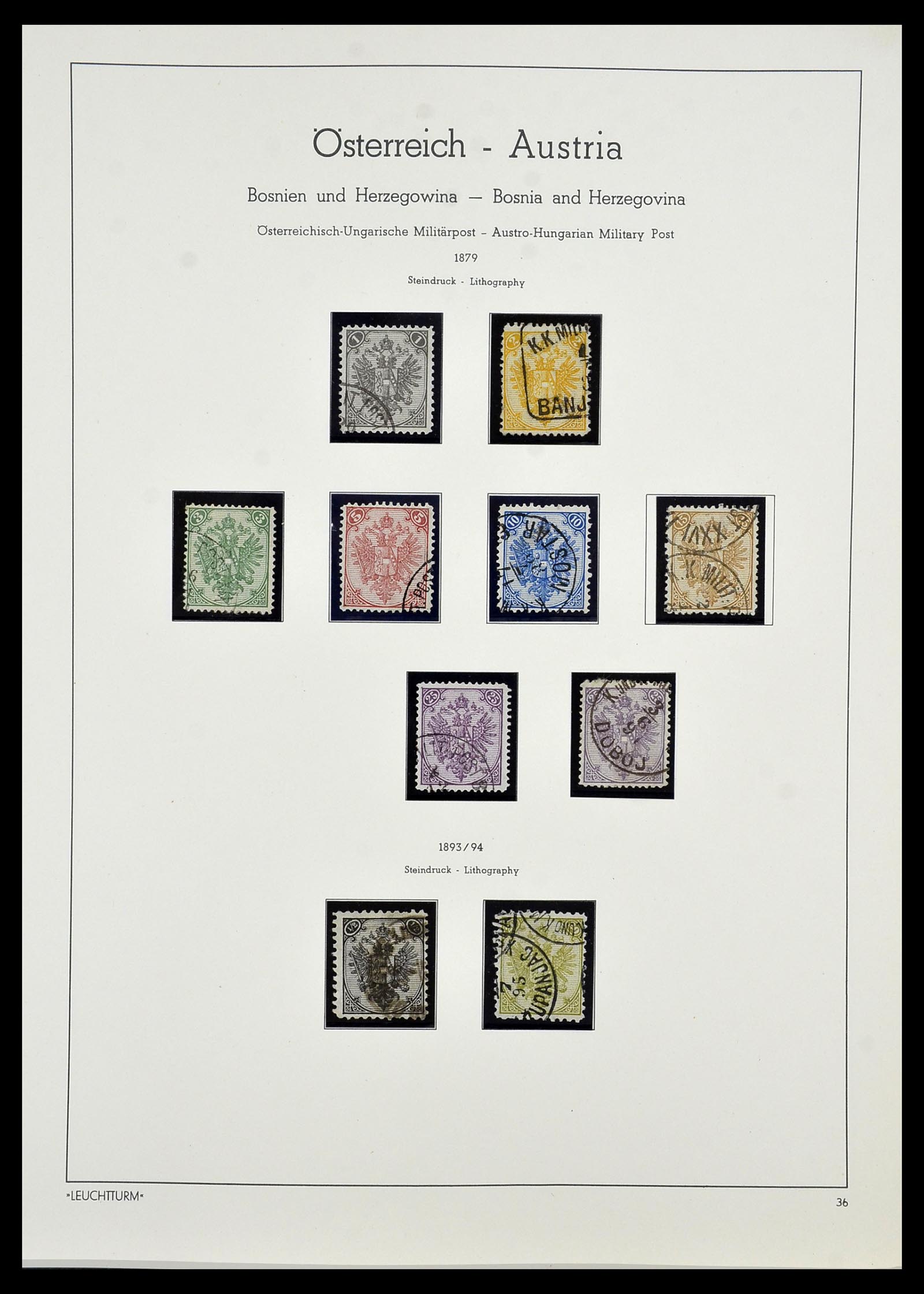 34150 087 - Postzegelverzameling 34150 Oostenrijk en gebieden 1850-1975.