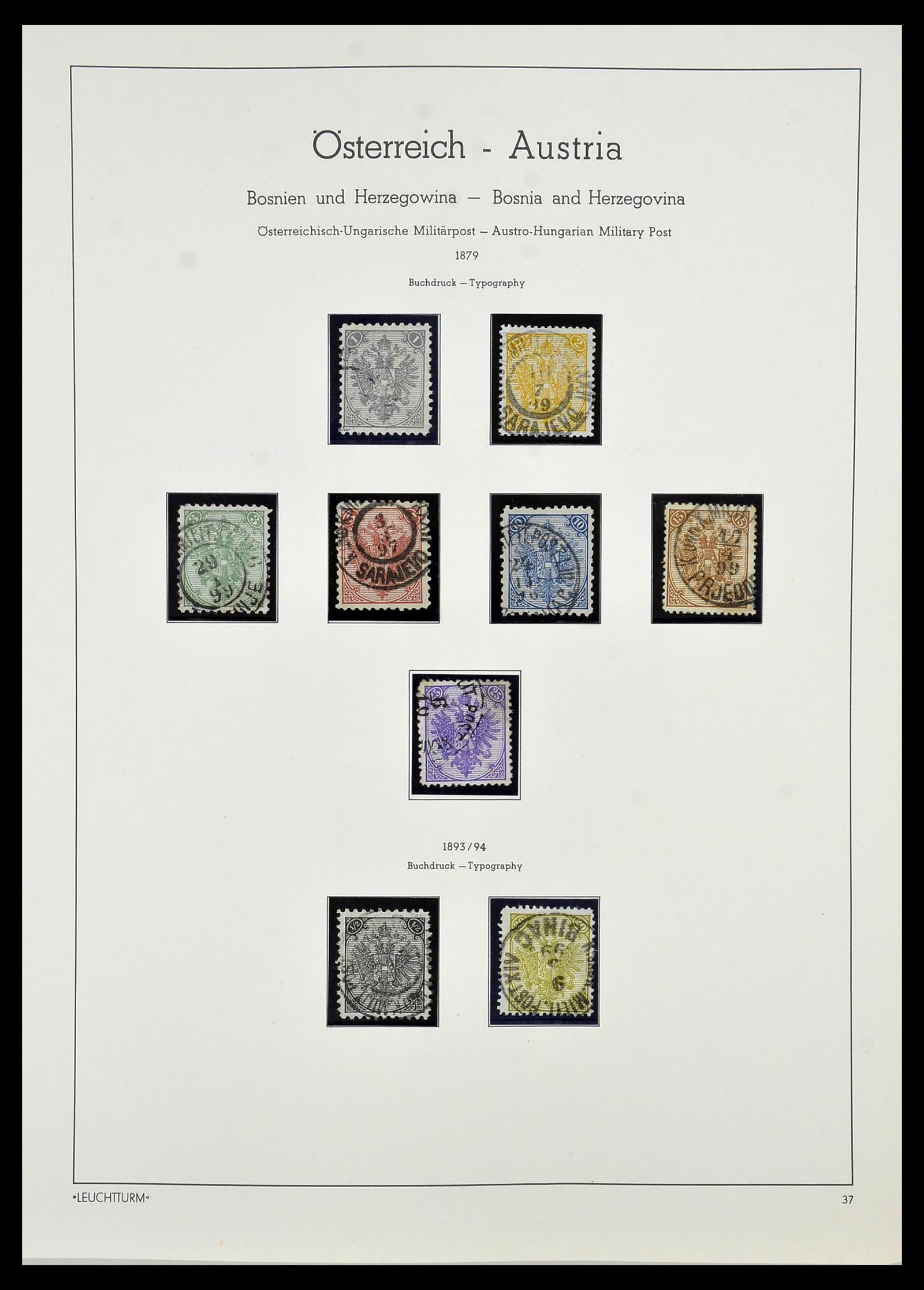 34150 088 - Postzegelverzameling 34150 Oostenrijk en gebieden 1850-1975.