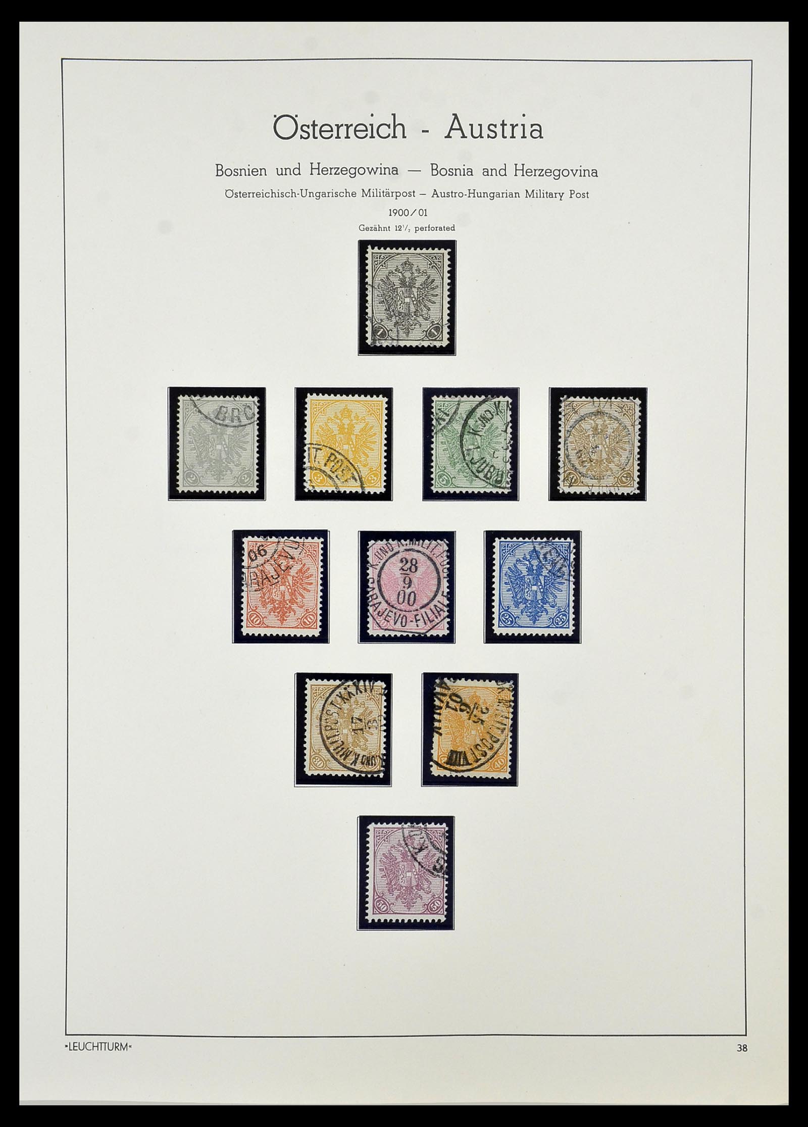 34150 089 - Postzegelverzameling 34150 Oostenrijk en gebieden 1850-1975.