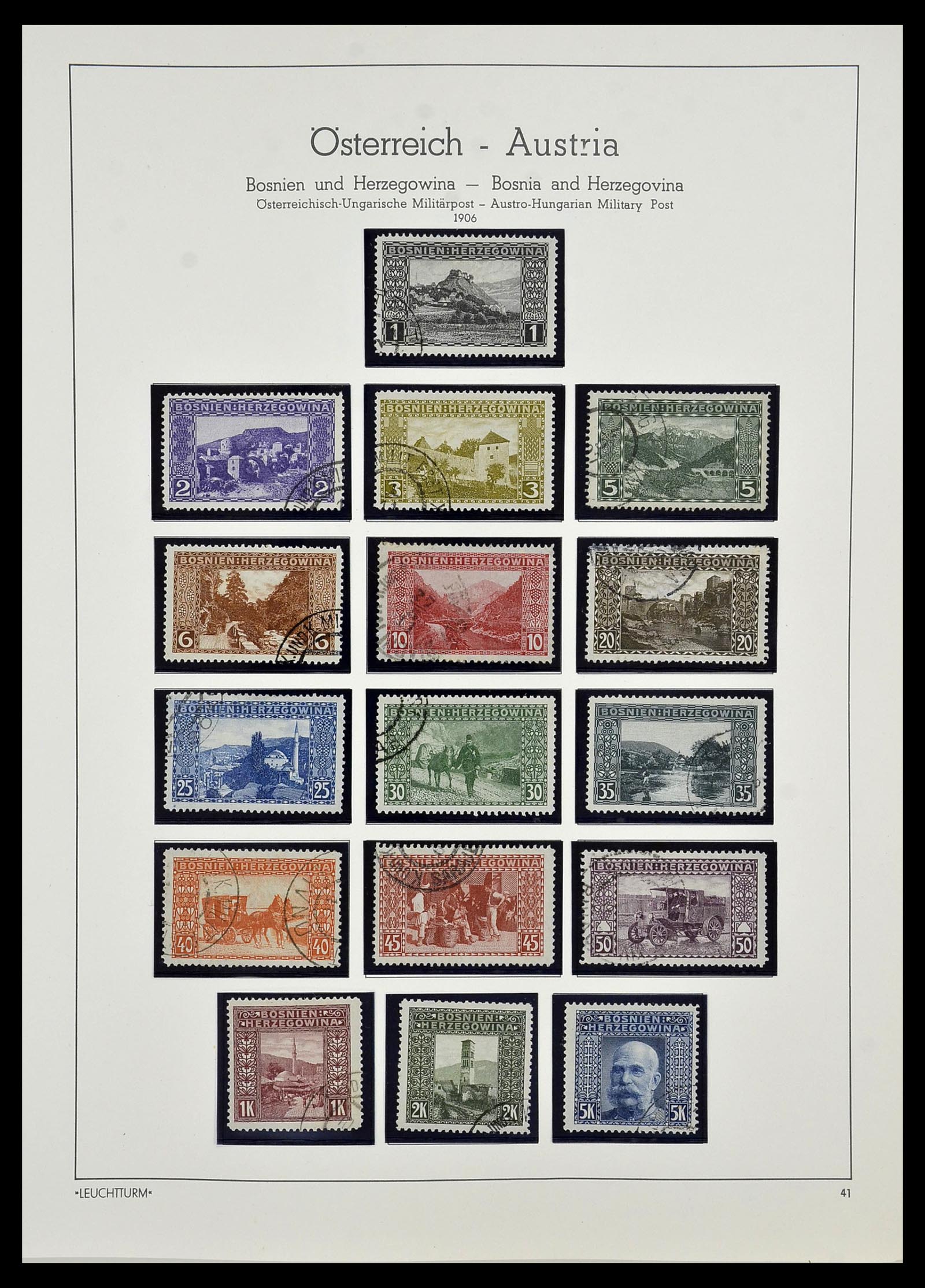 34150 092 - Stamp collection 34150 Austria and territories 1850-1975.