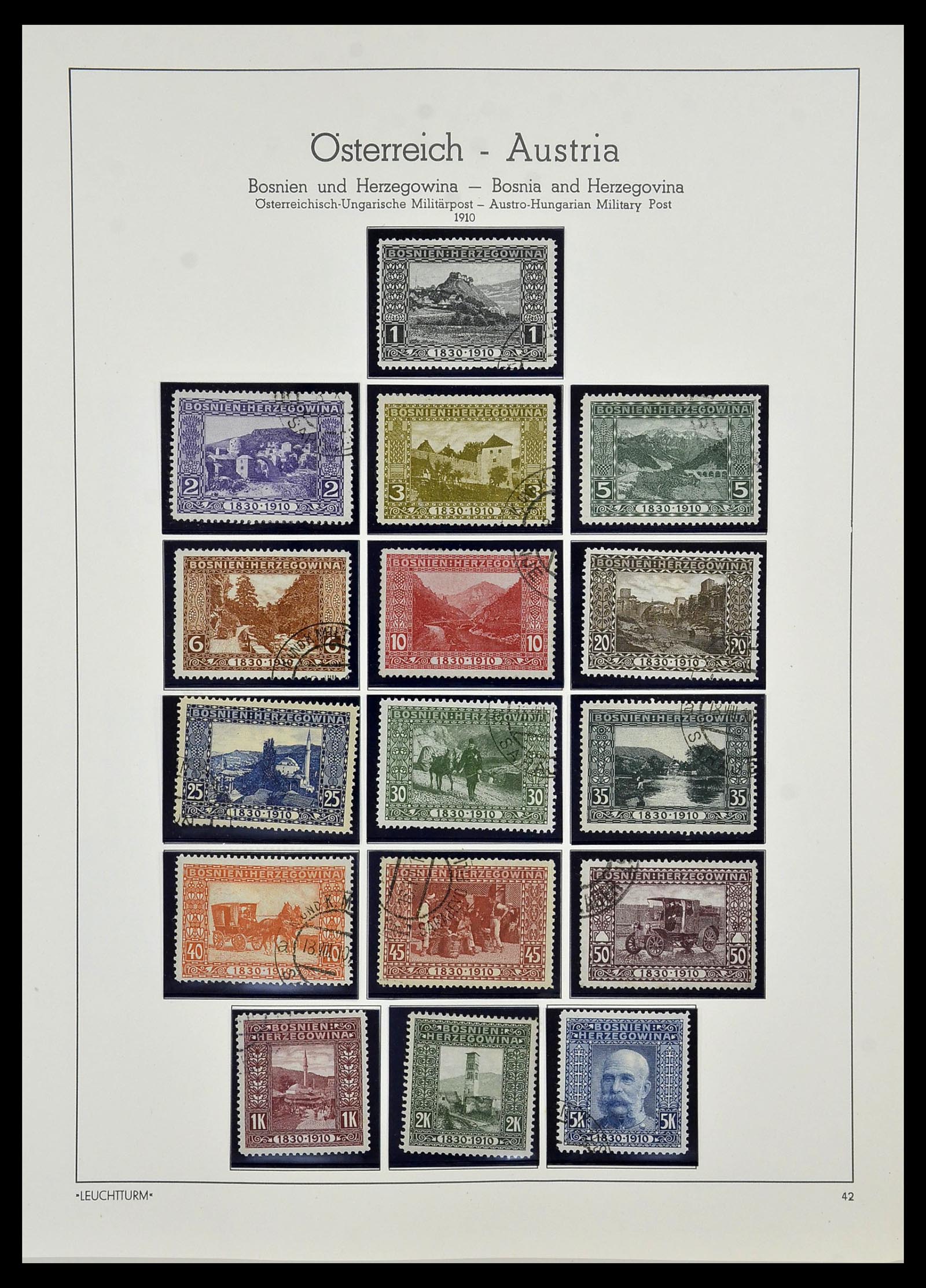 34150 094 - Postzegelverzameling 34150 Oostenrijk en gebieden 1850-1975.