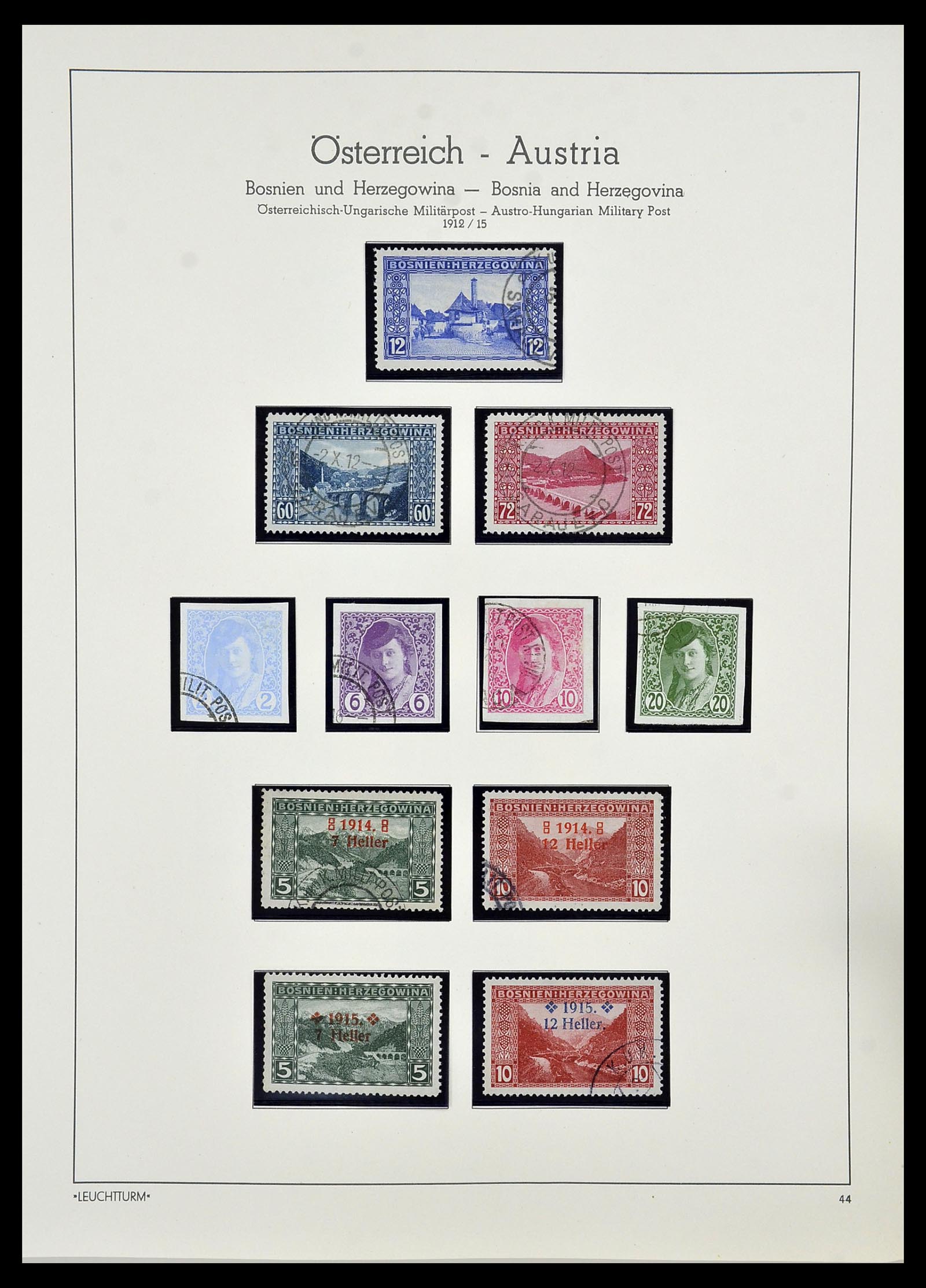 34150 096 - Postzegelverzameling 34150 Oostenrijk en gebieden 1850-1975.