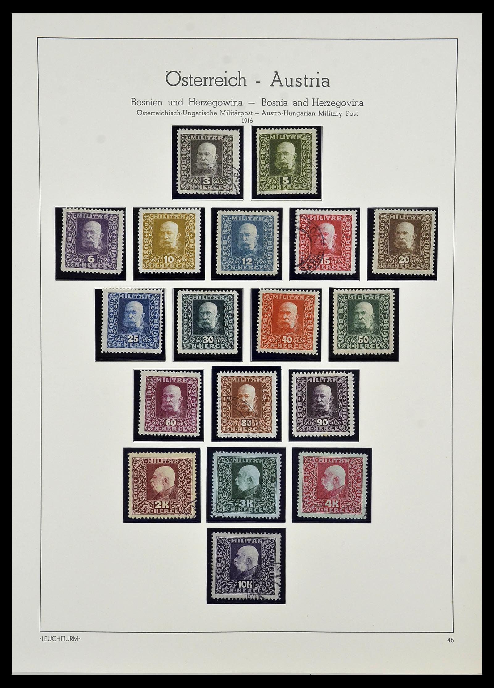 34150 098 - Stamp collection 34150 Austria and territories 1850-1975.