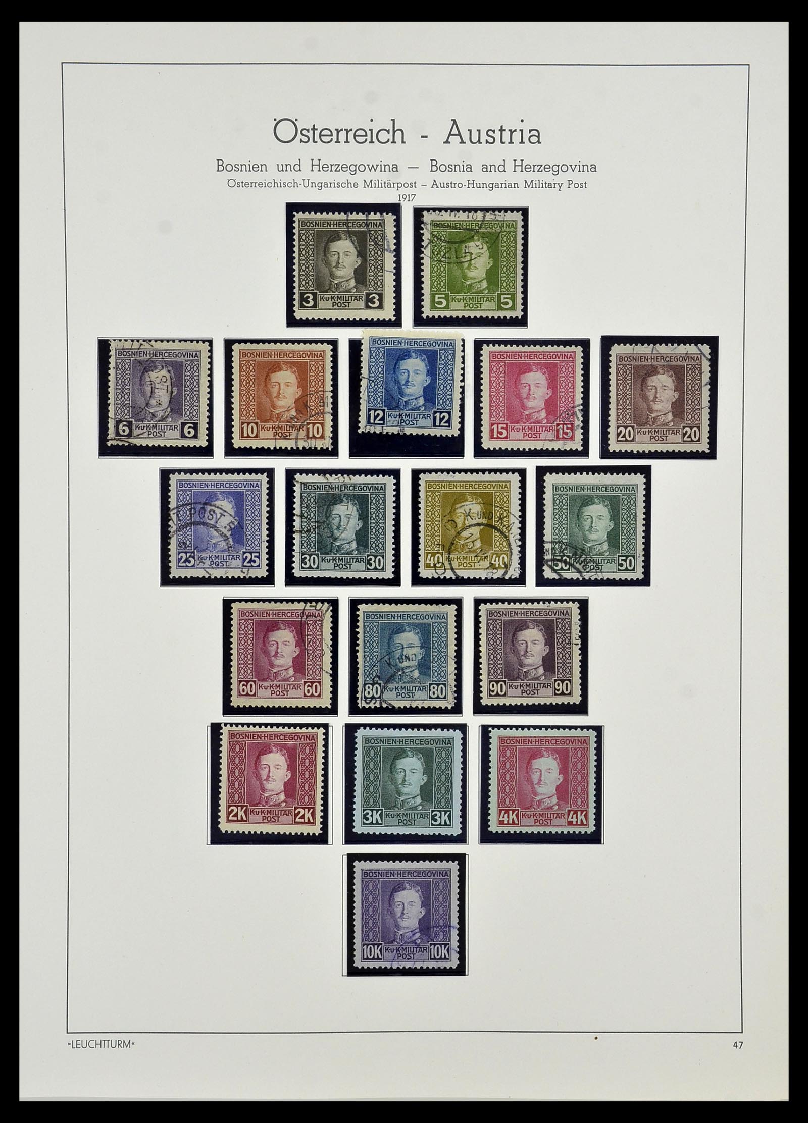 34150 099 - Stamp collection 34150 Austria and territories 1850-1975.