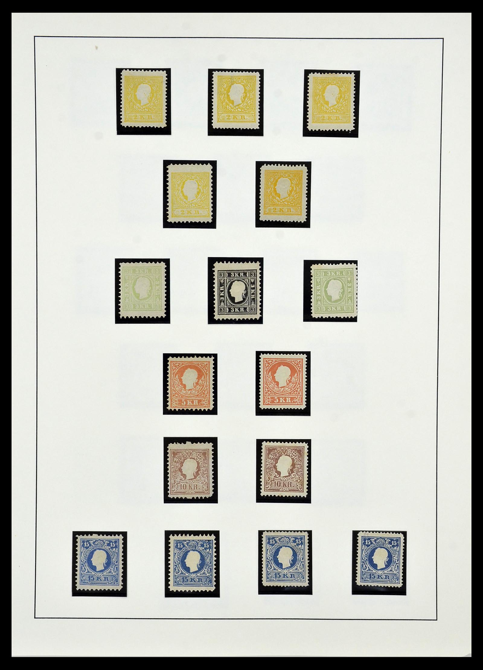 34150 106 - Postzegelverzameling 34150 Oostenrijk en gebieden 1850-1975.
