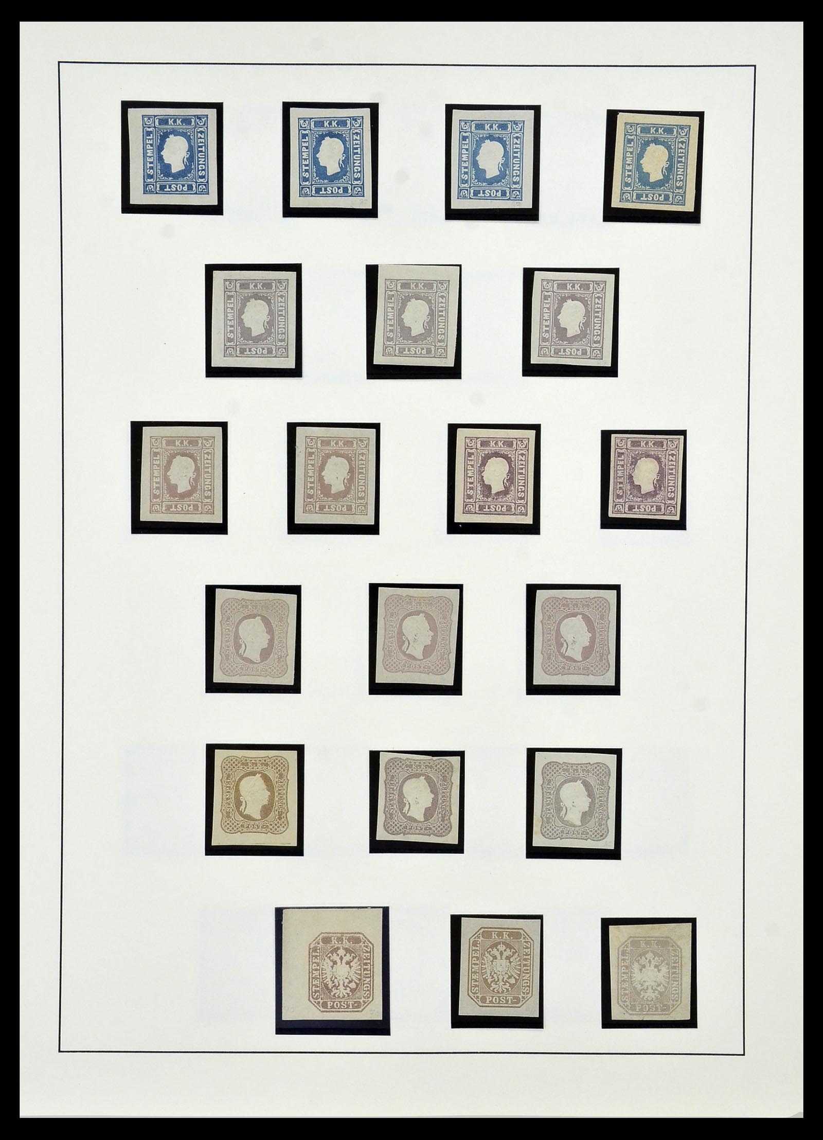 34150 107 - Postzegelverzameling 34150 Oostenrijk en gebieden 1850-1975.