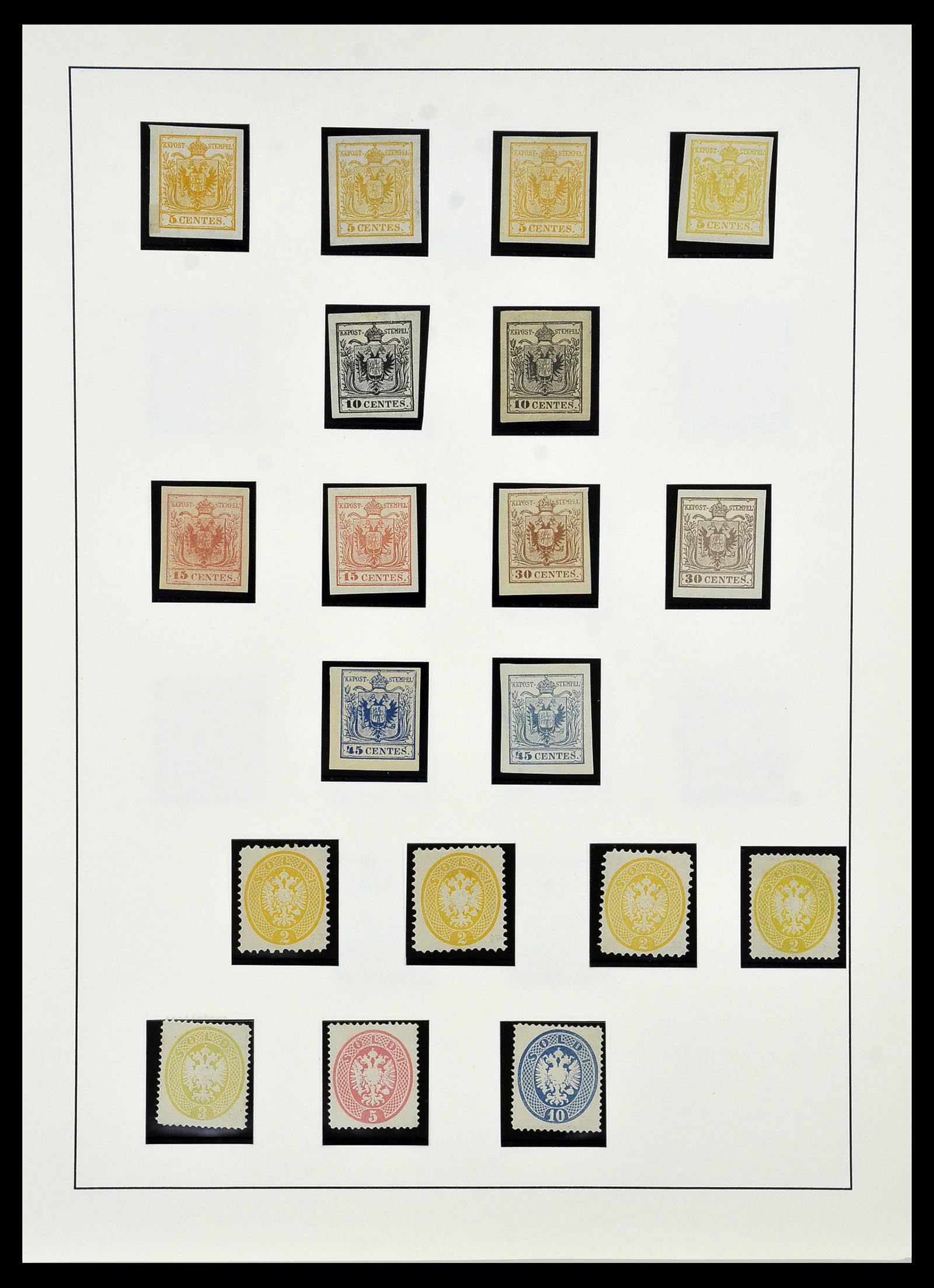 34150 110 - Postzegelverzameling 34150 Oostenrijk en gebieden 1850-1975.