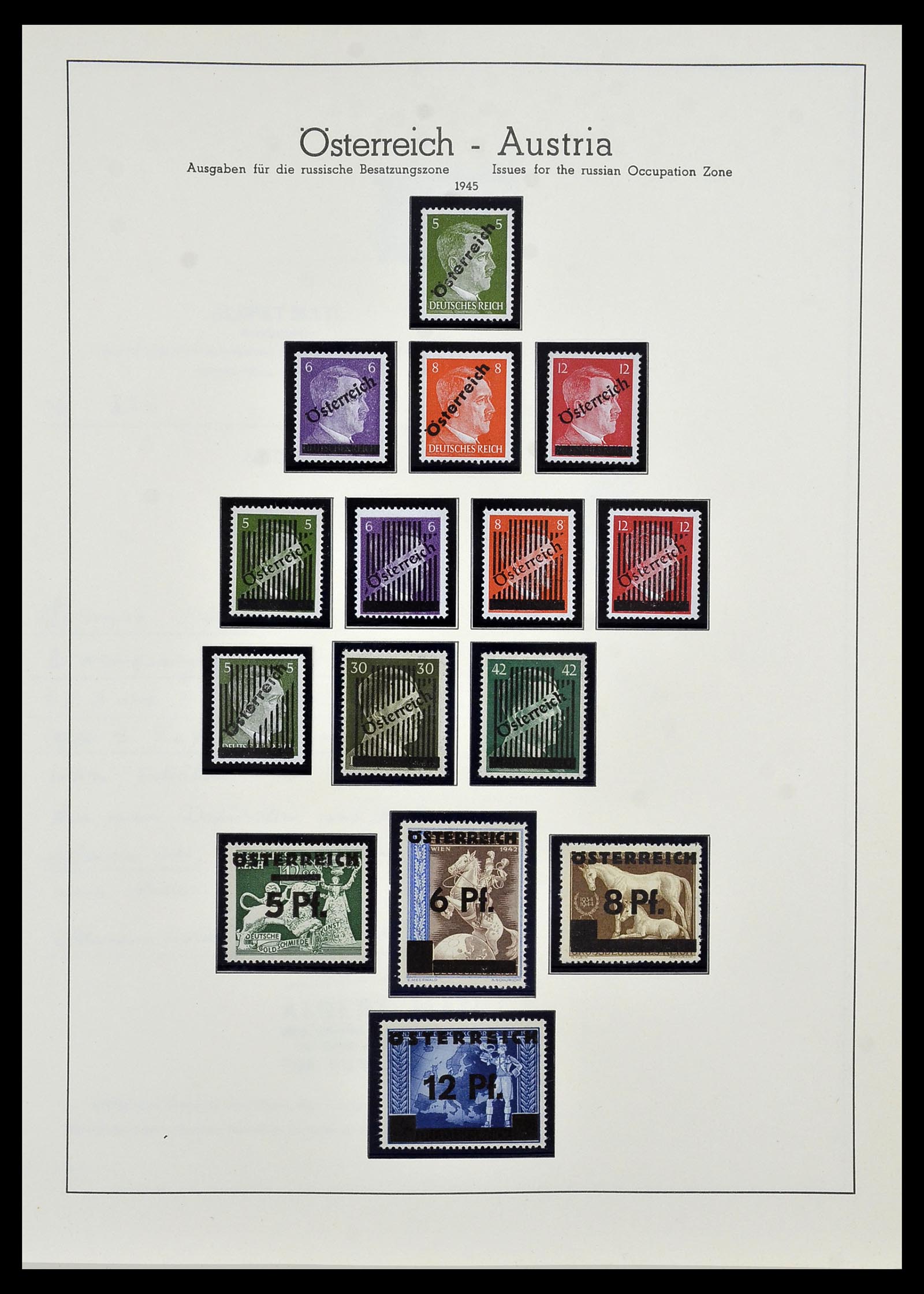 34150 113 - Postzegelverzameling 34150 Oostenrijk en gebieden 1850-1975.