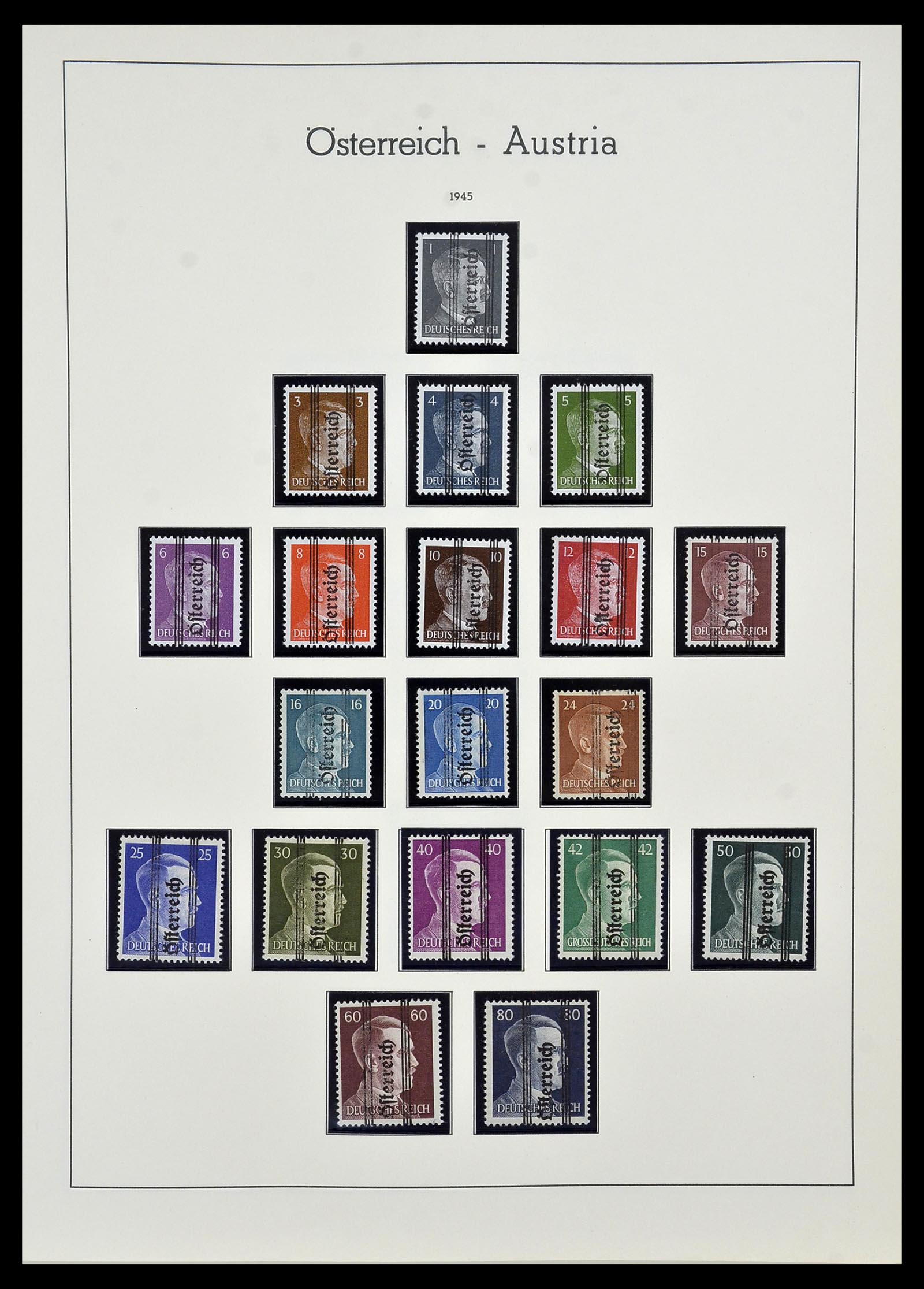 34150 116 - Postzegelverzameling 34150 Oostenrijk en gebieden 1850-1975.