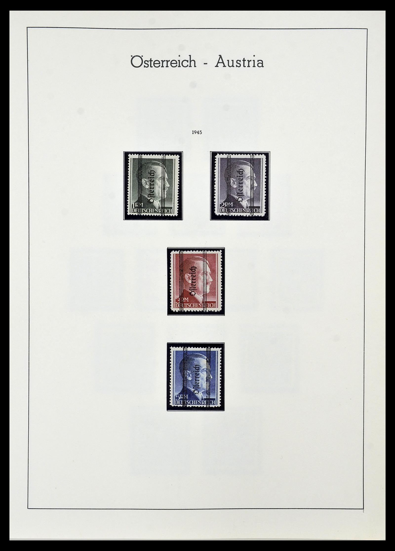 34150 117 - Postzegelverzameling 34150 Oostenrijk en gebieden 1850-1975.