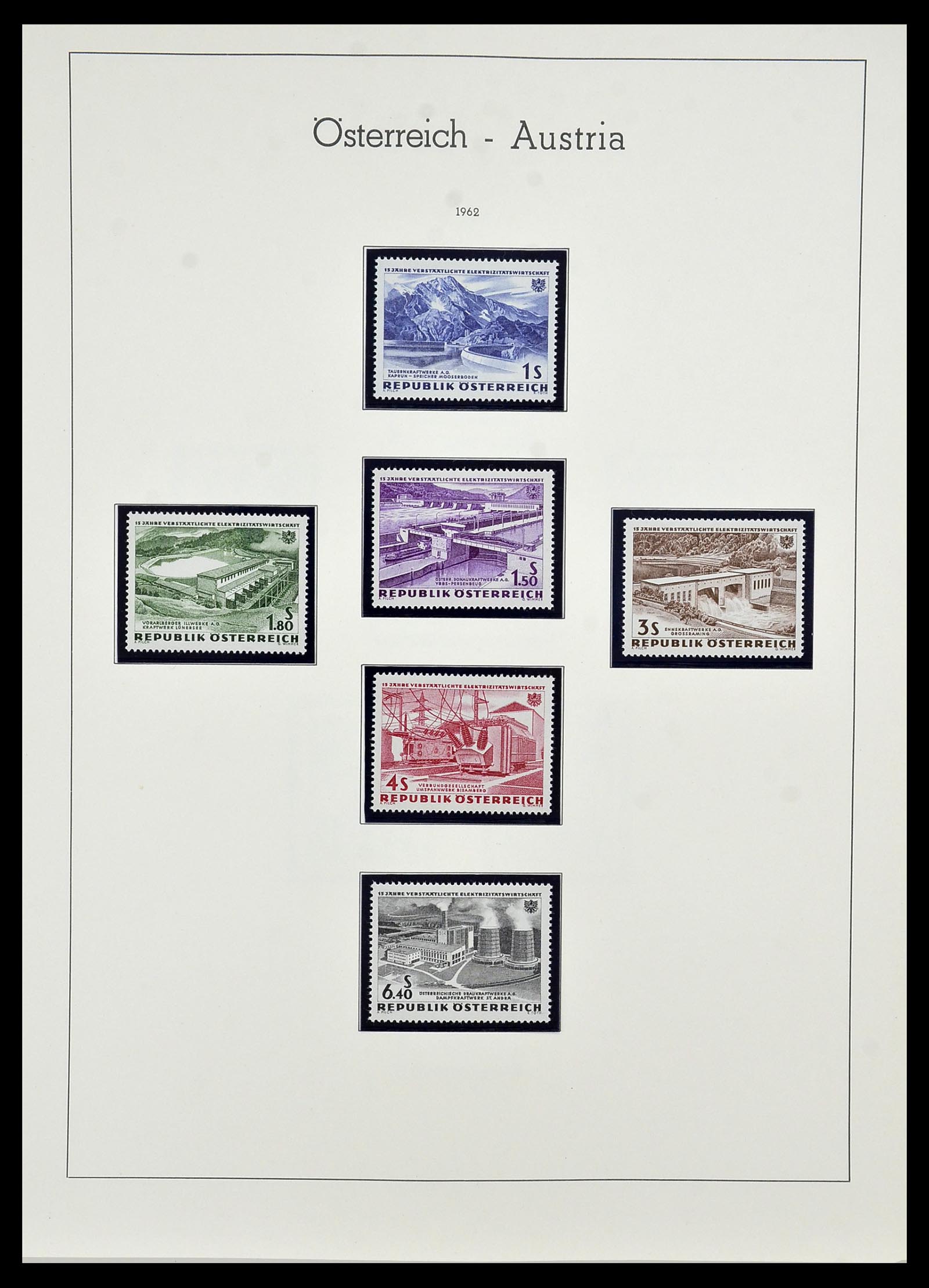34150 166 - Postzegelverzameling 34150 Oostenrijk en gebieden 1850-1975.