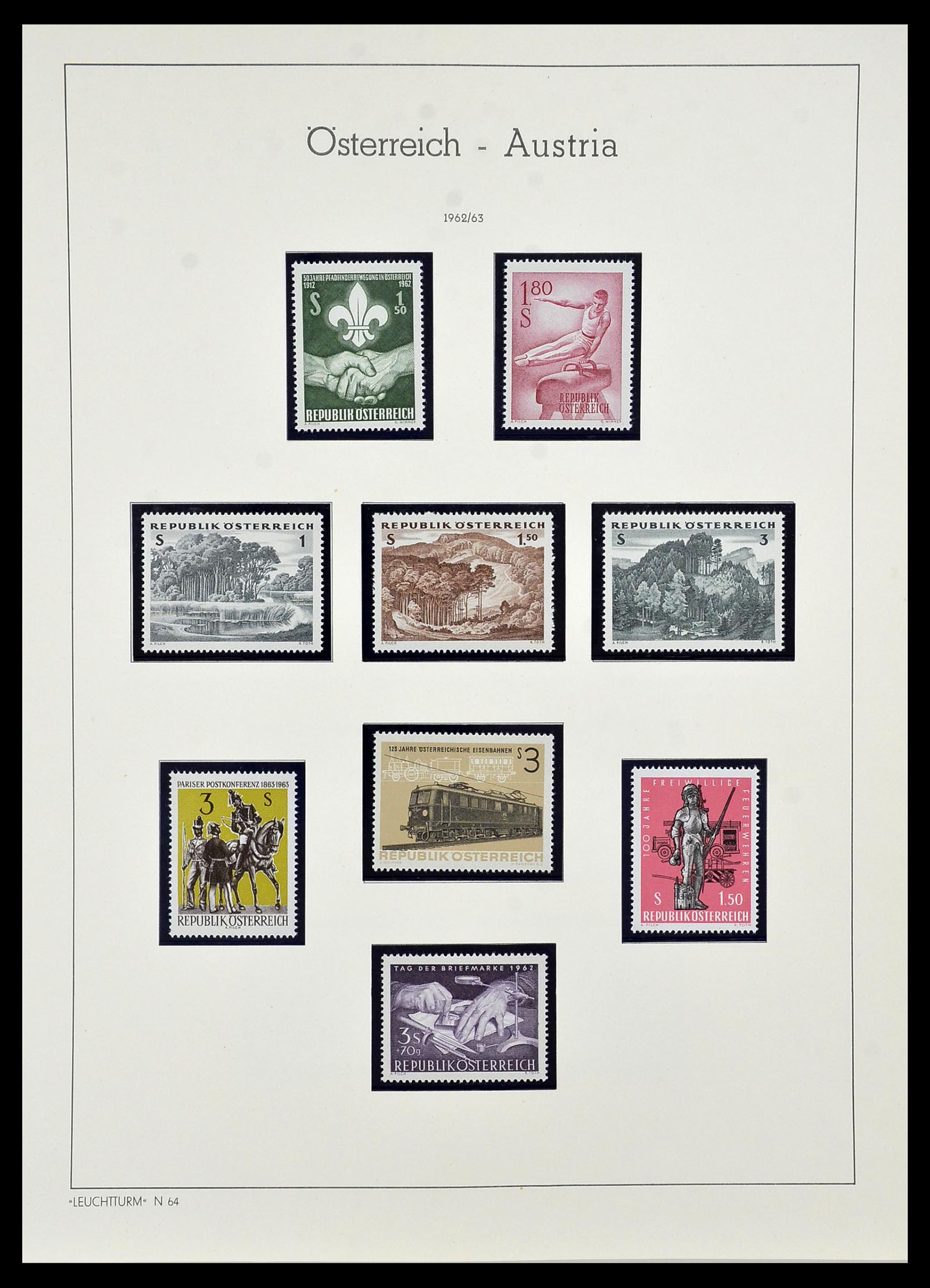 34150 168 - Stamp collection 34150 Austria and territories 1850-1975.